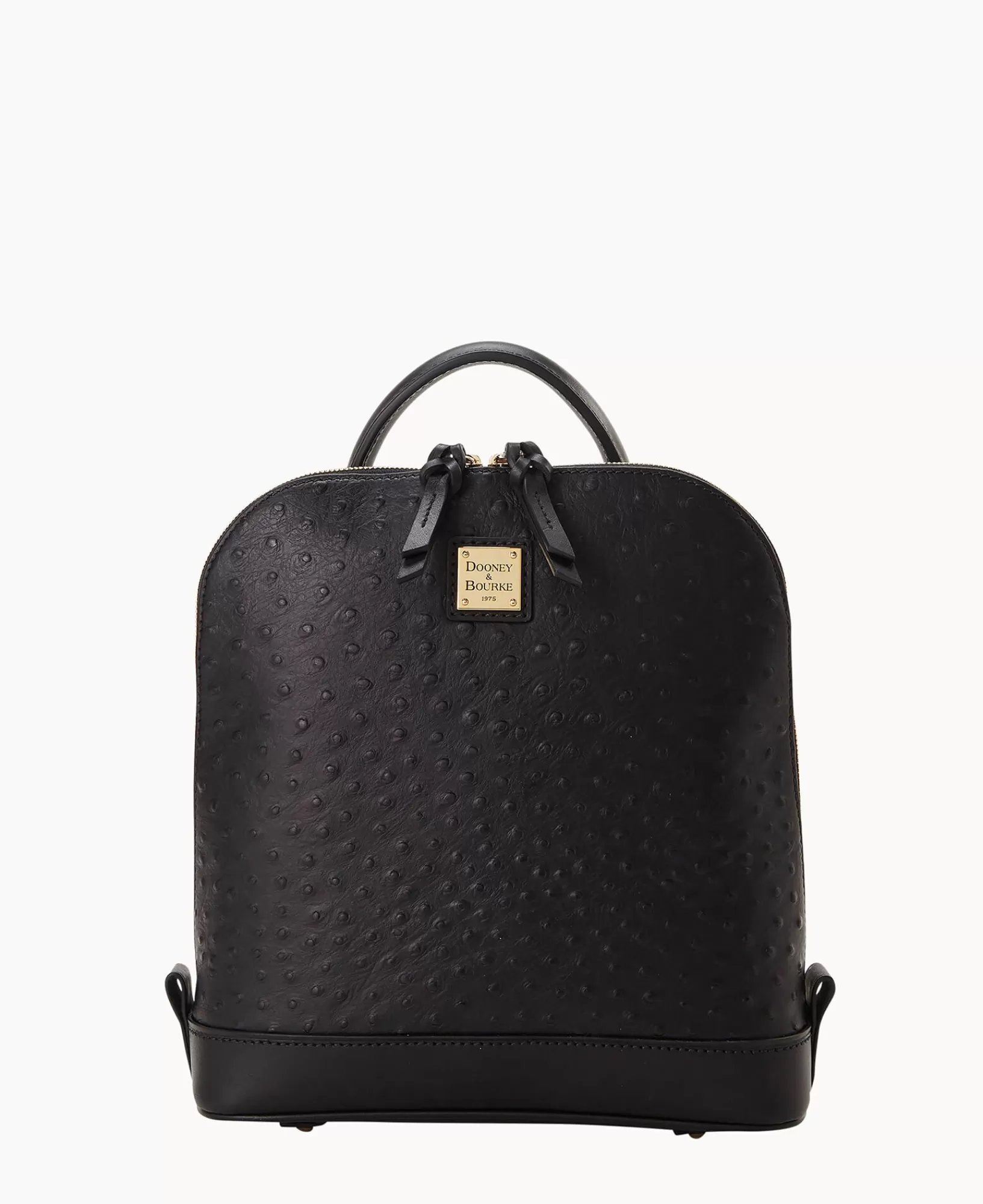 Backpacks>Dooney & Bourke Ostrich Pod Backpack Black