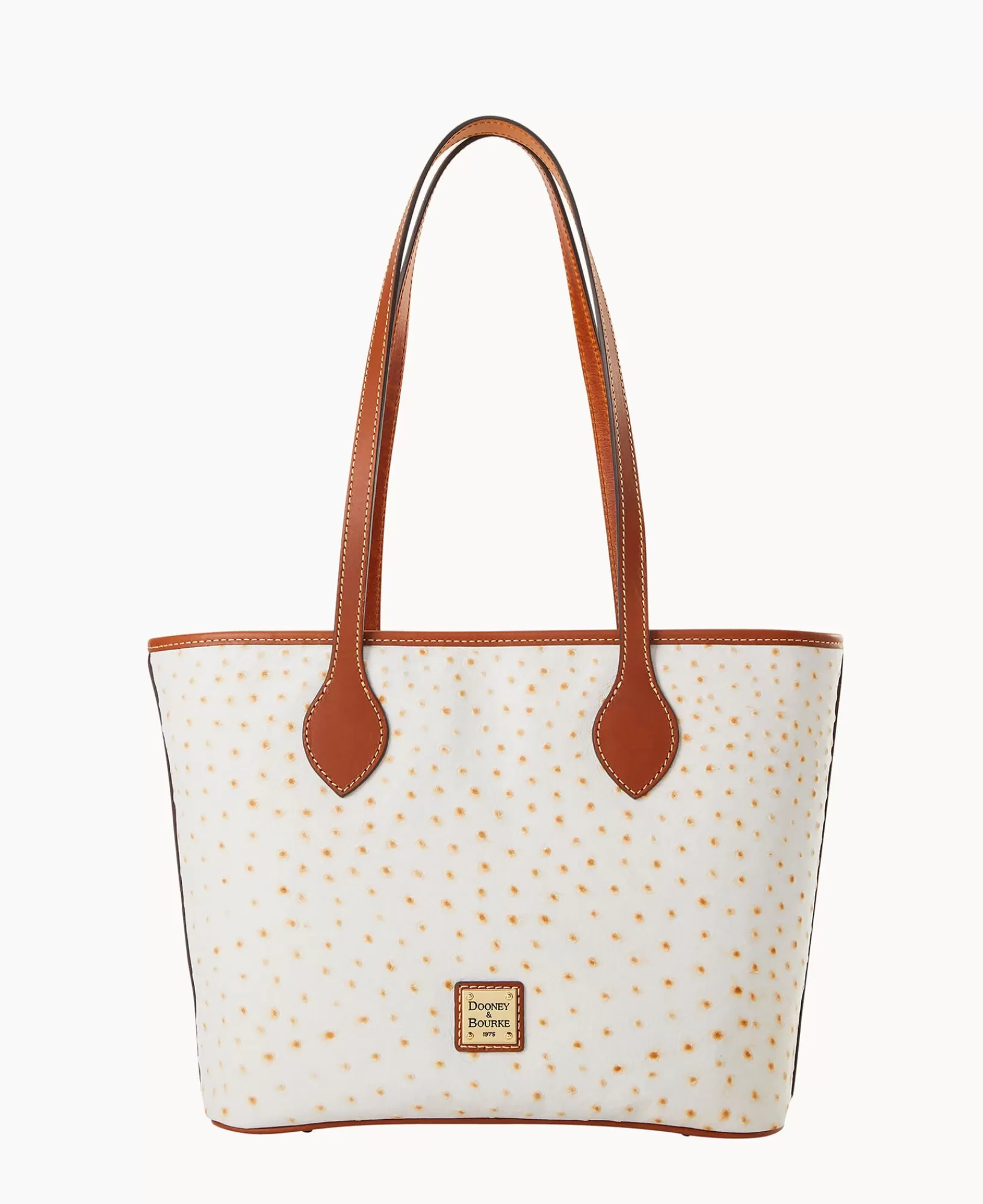 Shoulder Bags | Totes>Dooney & Bourke Ostrich Tote Bone