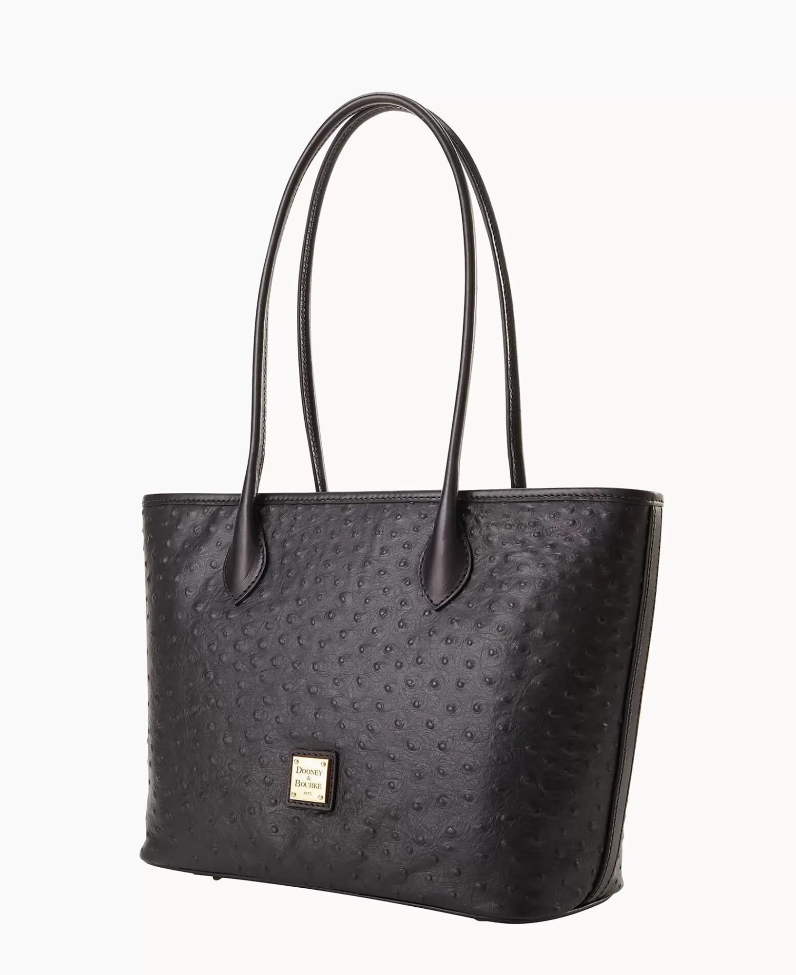 Shoulder Bags | Totes>Dooney & Bourke Ostrich Tote Black