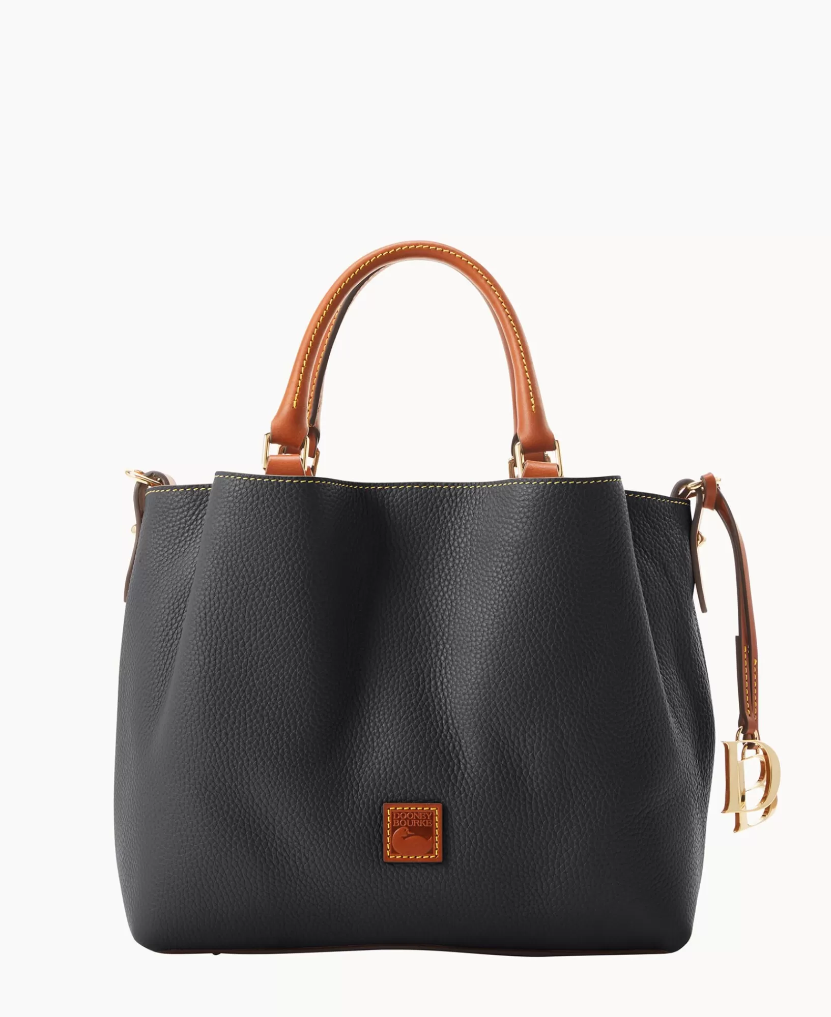 Shoulder Bags | Satchels>Dooney & Bourke Pebble Grain Barlow Black