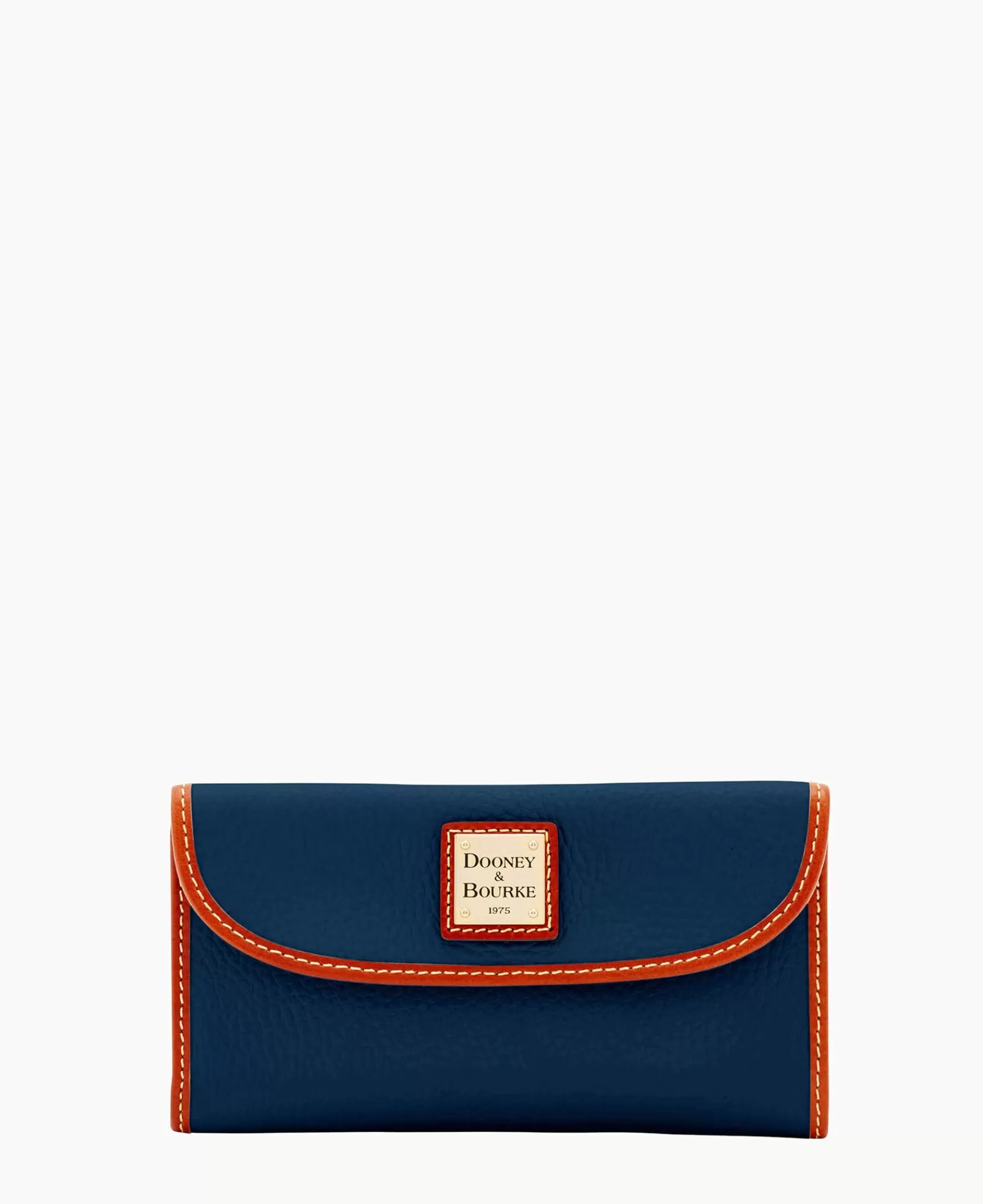 Clutches | Wallets>Dooney & Bourke Pebble Grain Continental Clutch MidnightBlue