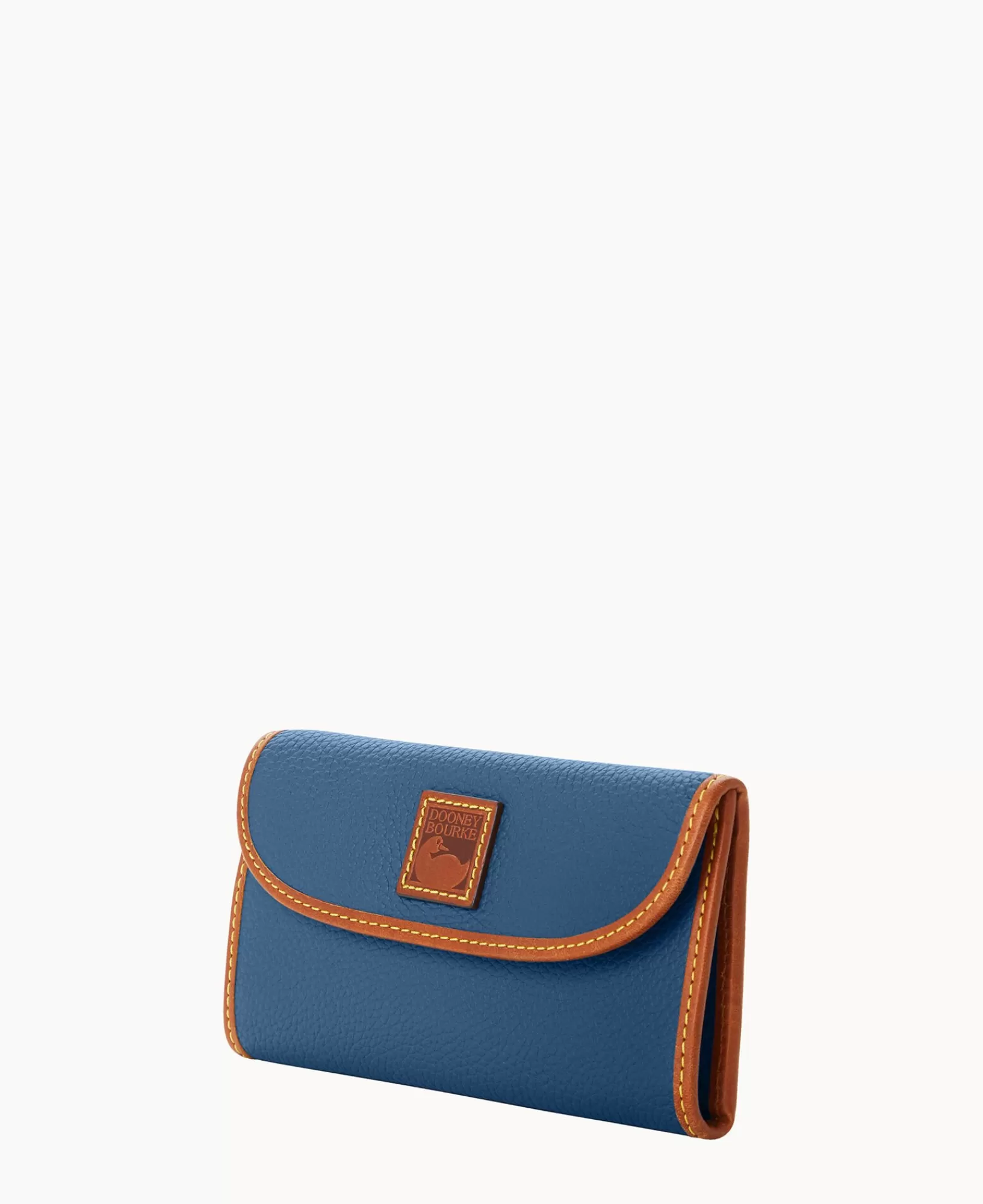 Clutches | Wallets>Dooney & Bourke Pebble Grain Continental Clutch Jeans