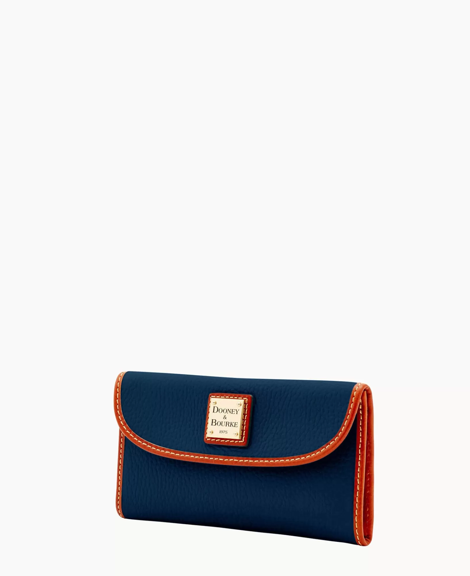 Clutches | Wallets>Dooney & Bourke Pebble Grain Continental Clutch MidnightBlue