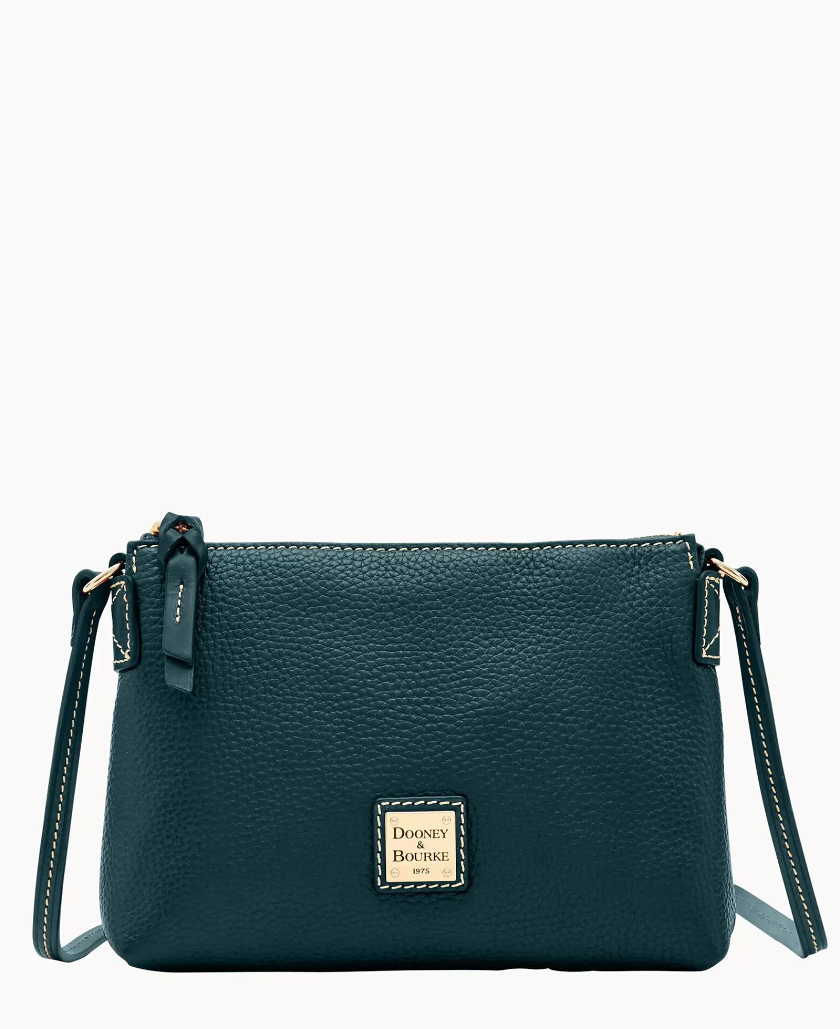 Shoulder Bags | Crossbodies>Dooney & Bourke Pebble Grain Crossbody Pouchette BlackBlack