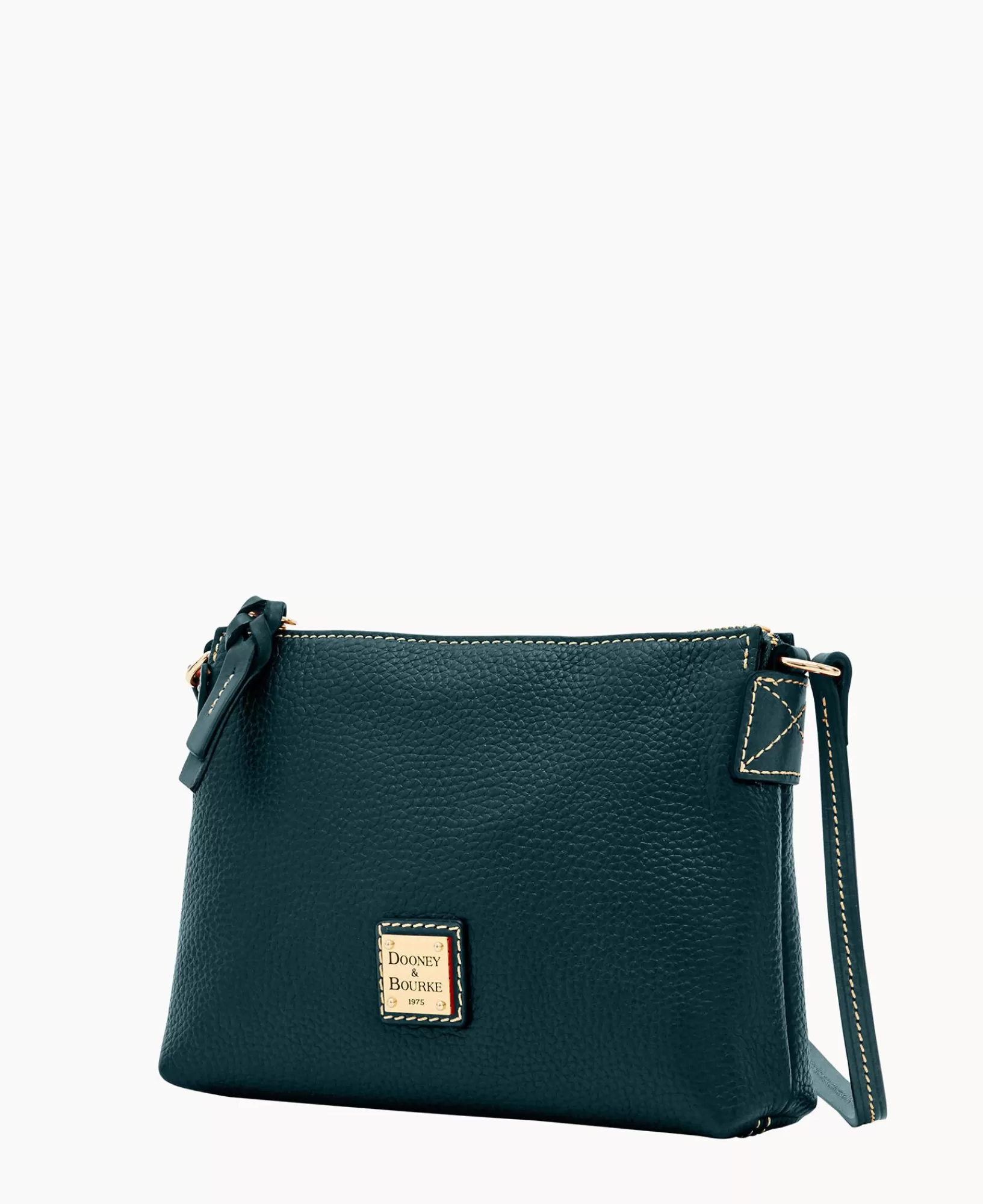 Shoulder Bags | Crossbodies>Dooney & Bourke Pebble Grain Crossbody Pouchette BlackBlack