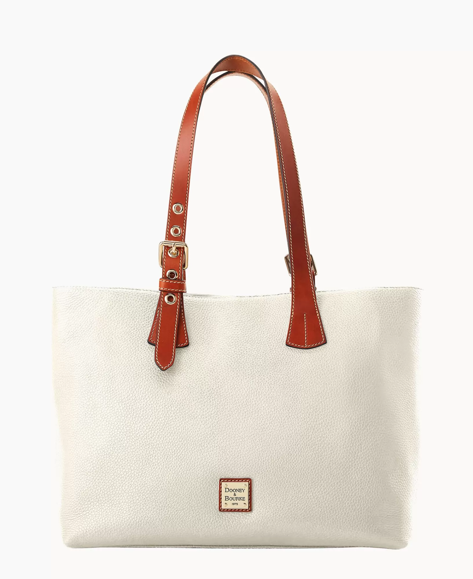 Shoulder Bags | Totes>Dooney & Bourke Pebble Grain Hanna White