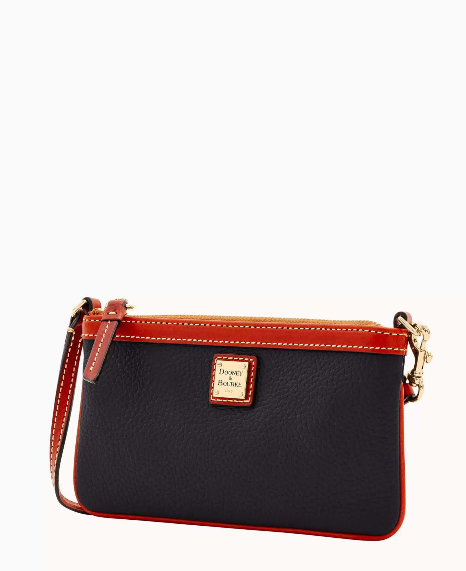 Wristlets | Wallets>Dooney & Bourke Pebble Grain Large Slim Wristlet Black