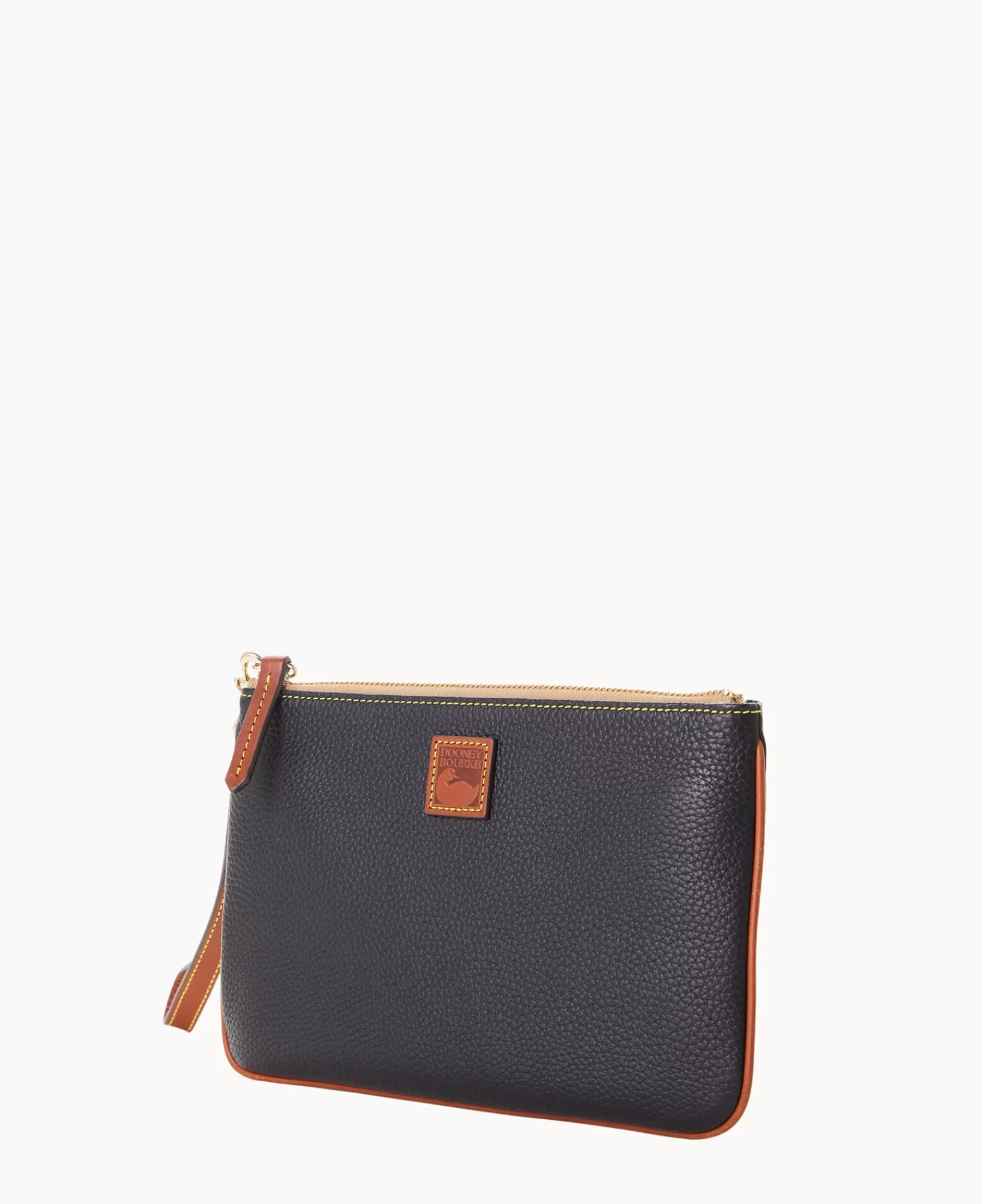 Wristlets | Wallets>Dooney & Bourke Pebble Grain Large Wristlet Black