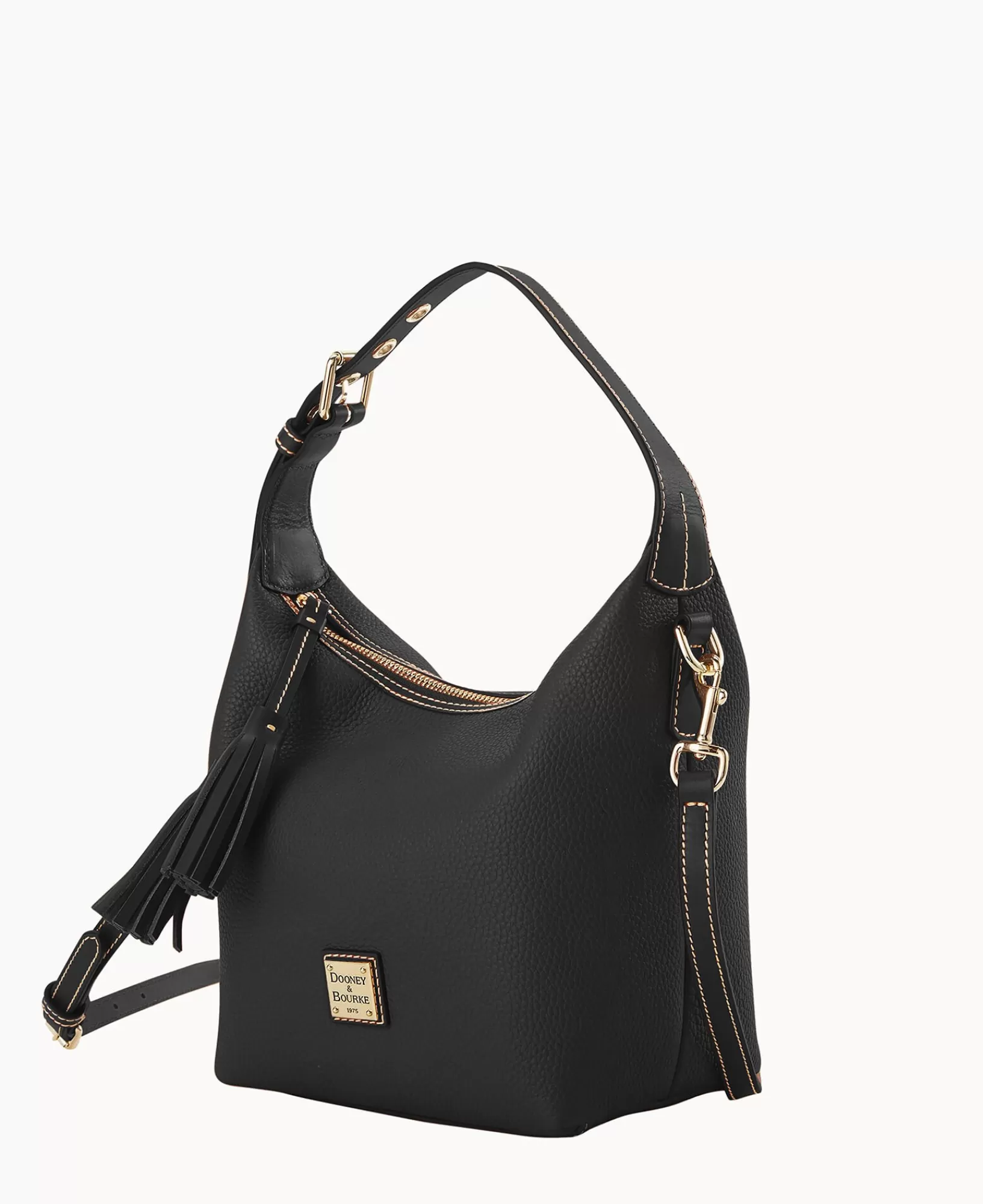 Shoulder Bags | Crossbodies>Dooney & Bourke Pebble Grain Paige Crossbody BlackBlack