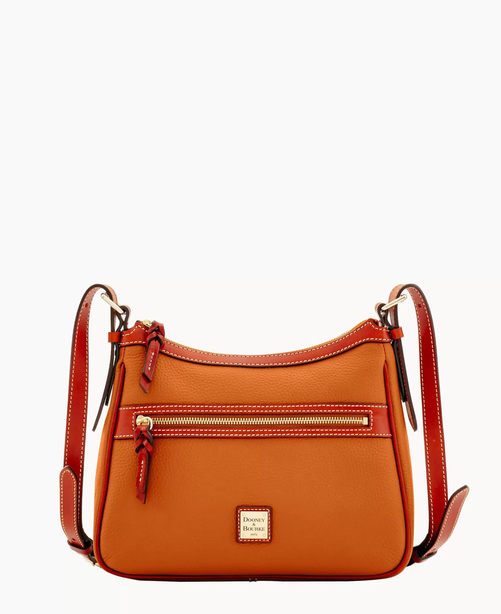 Shoulder Bags | Crossbodies>Dooney & Bourke Pebble Grain Piper Caramel