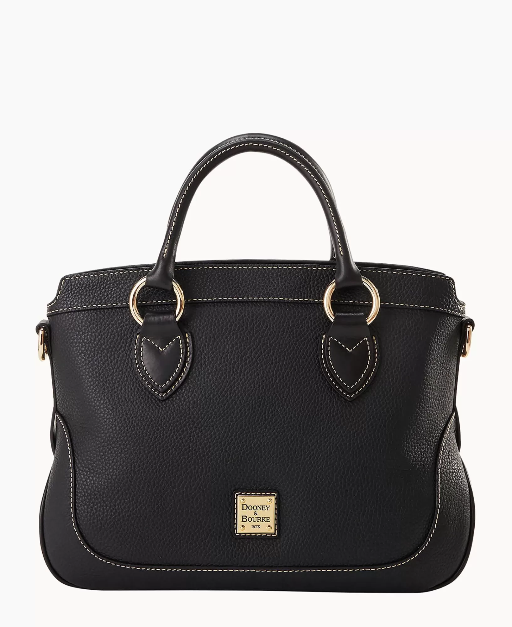 Shoulder Bags | Crossbodies>Dooney & Bourke Pebble Grain Short Handle Shopper BlackBlack