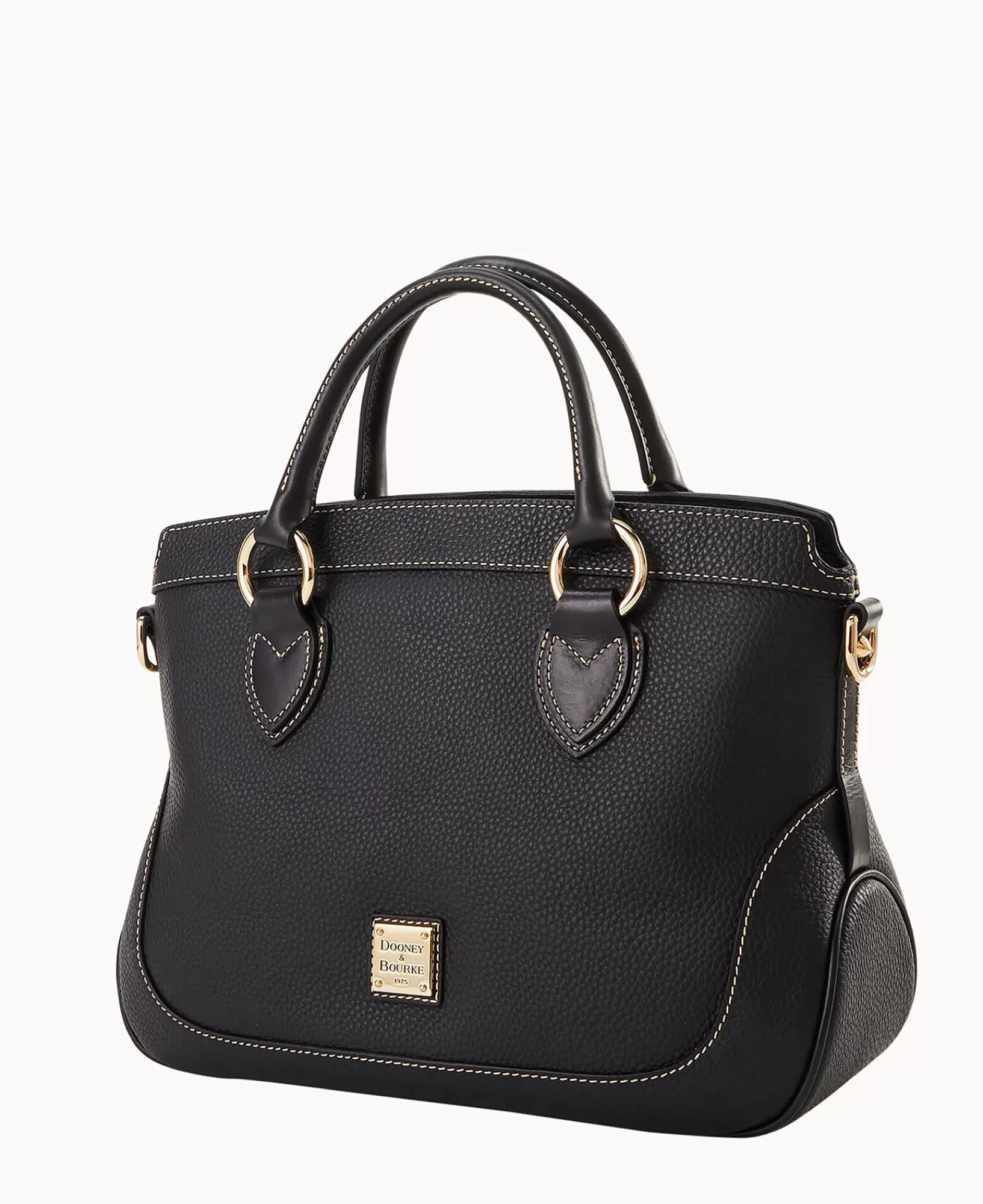 Shoulder Bags | Crossbodies>Dooney & Bourke Pebble Grain Short Handle Shopper BlackBlack