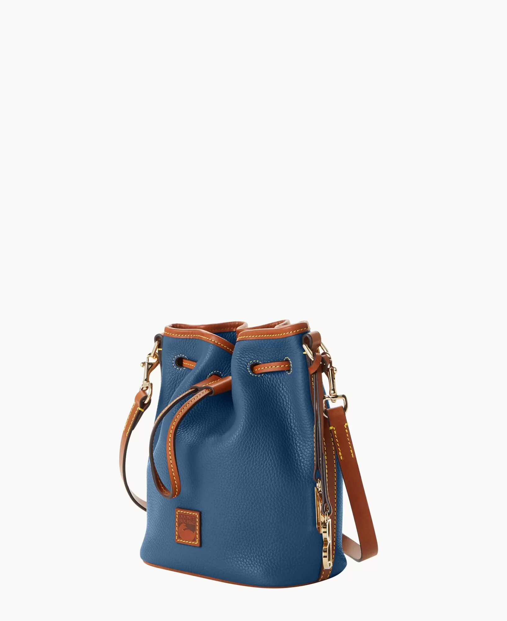 Mini Bags | Shoulder Bags>Dooney & Bourke Pebble Grain Small Drawstring Jeans