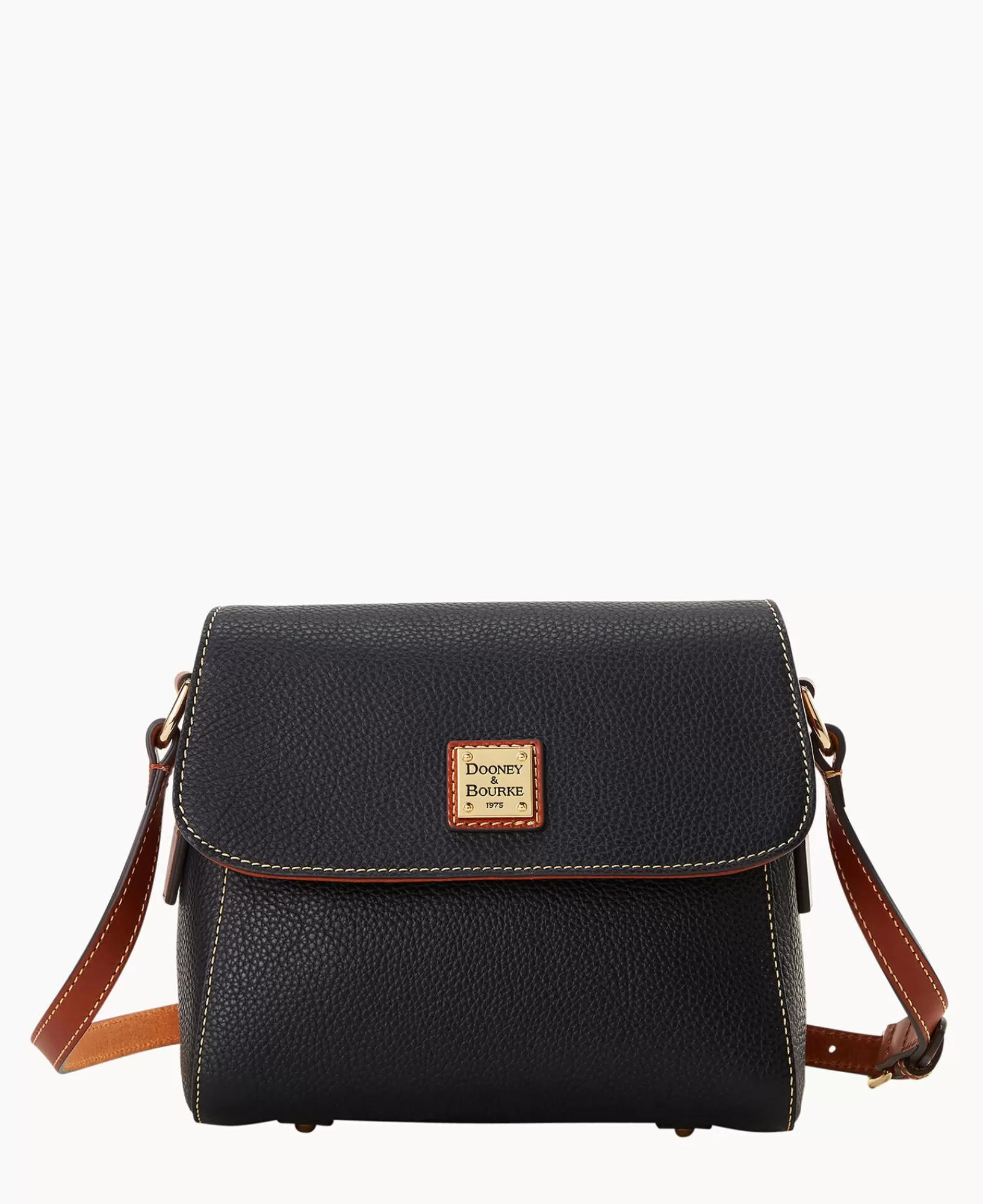 Mini Bags | Shoulder Bags>Dooney & Bourke Pebble Grain Small Eliza Crossbody Black