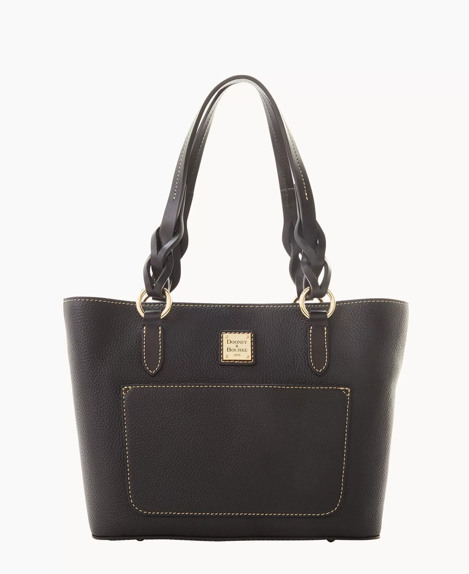 Shoulder Bags | Totes>Dooney & Bourke Pebble Grain Small Gretchen Tote BlackBlack