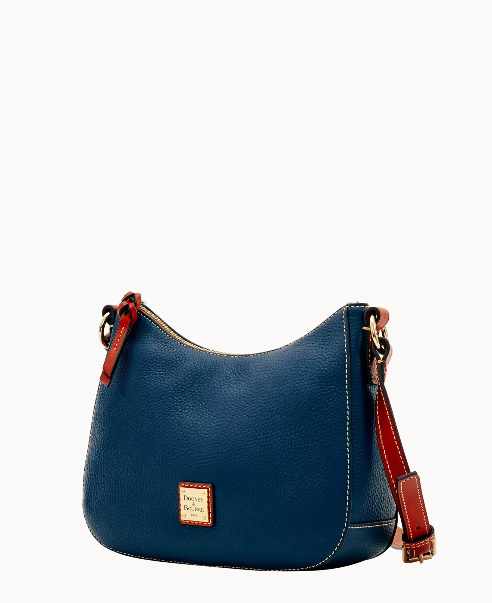 Shoulder Bags | Crossbodies>Dooney & Bourke Pebble Grain Small Kiley Crossbody MidnightBlue