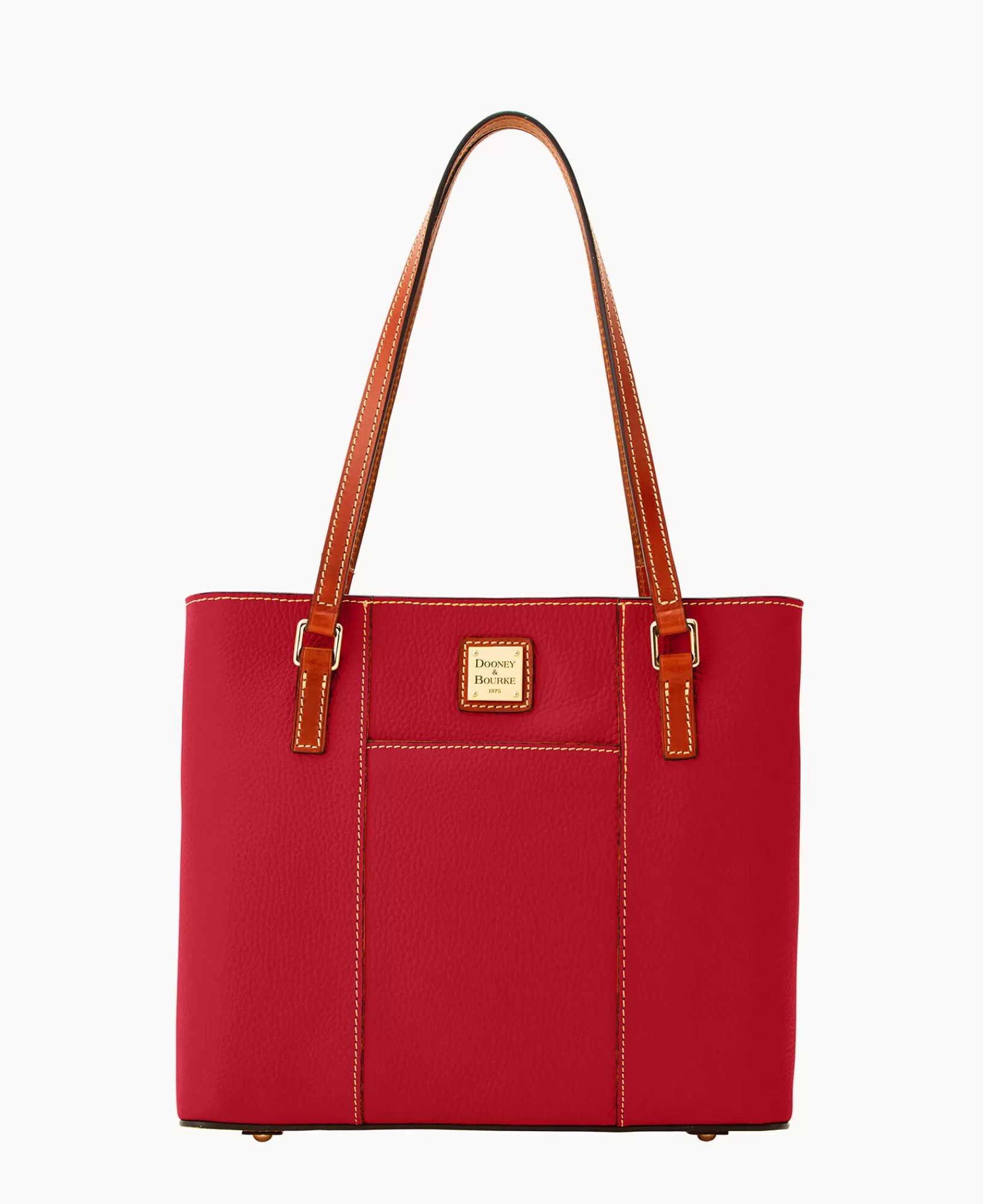 Mini Bags | Shoulder Bags>Dooney & Bourke Pebble Grain Small Lexington Red