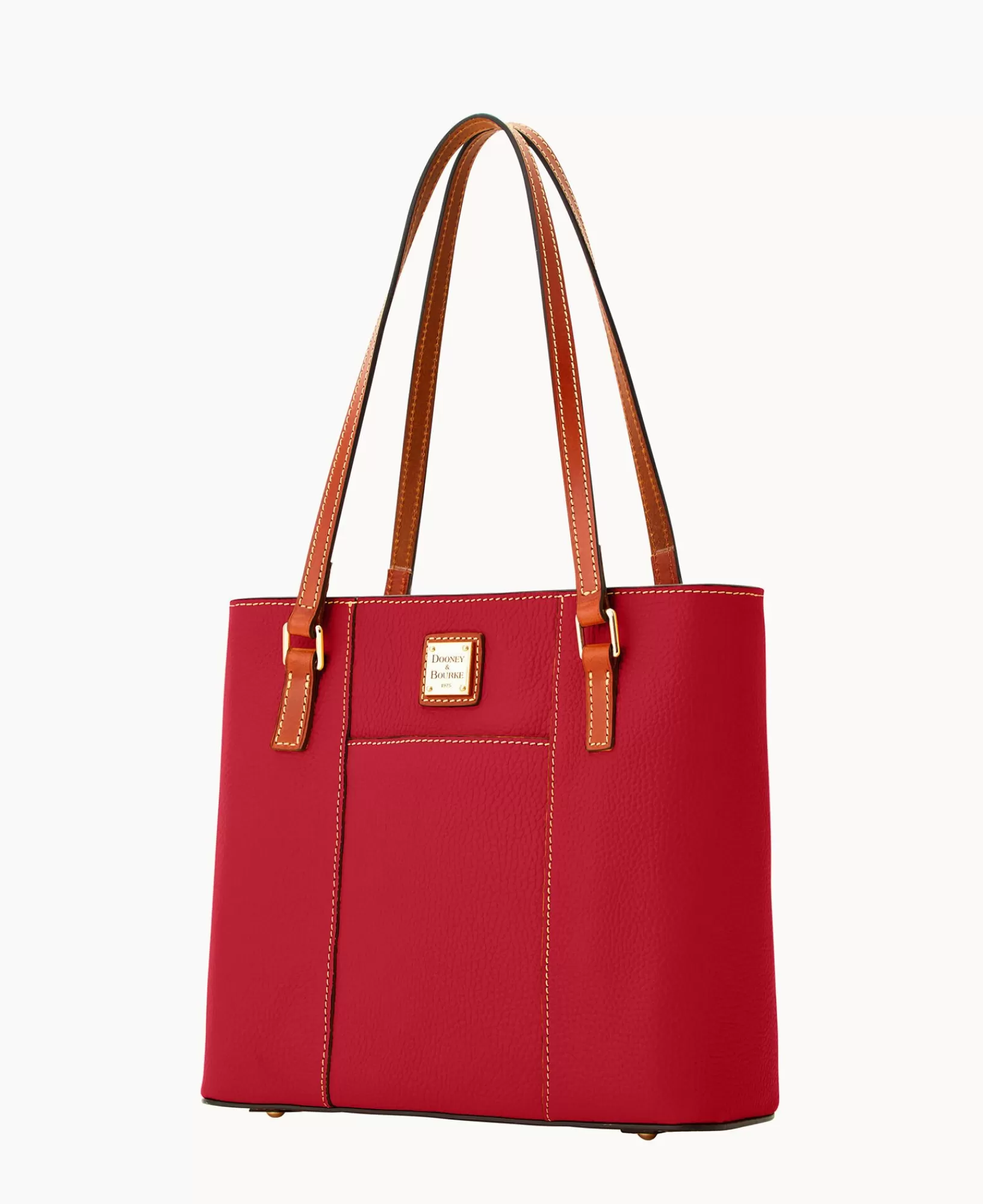 Mini Bags | Shoulder Bags>Dooney & Bourke Pebble Grain Small Lexington Red