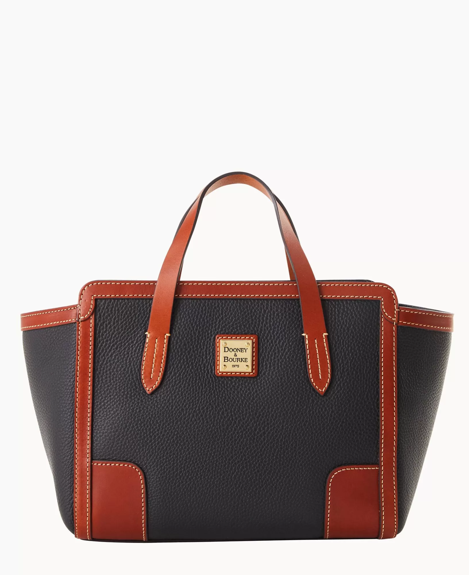 Mini Bags | Shoulder Bags>Dooney & Bourke Pebble Grain Small Shopper Black