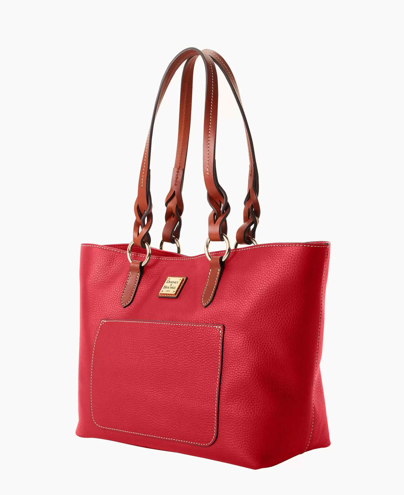 Shoulder Bags | Totes>Dooney & Bourke Pebble Grain Tammy Tote Red