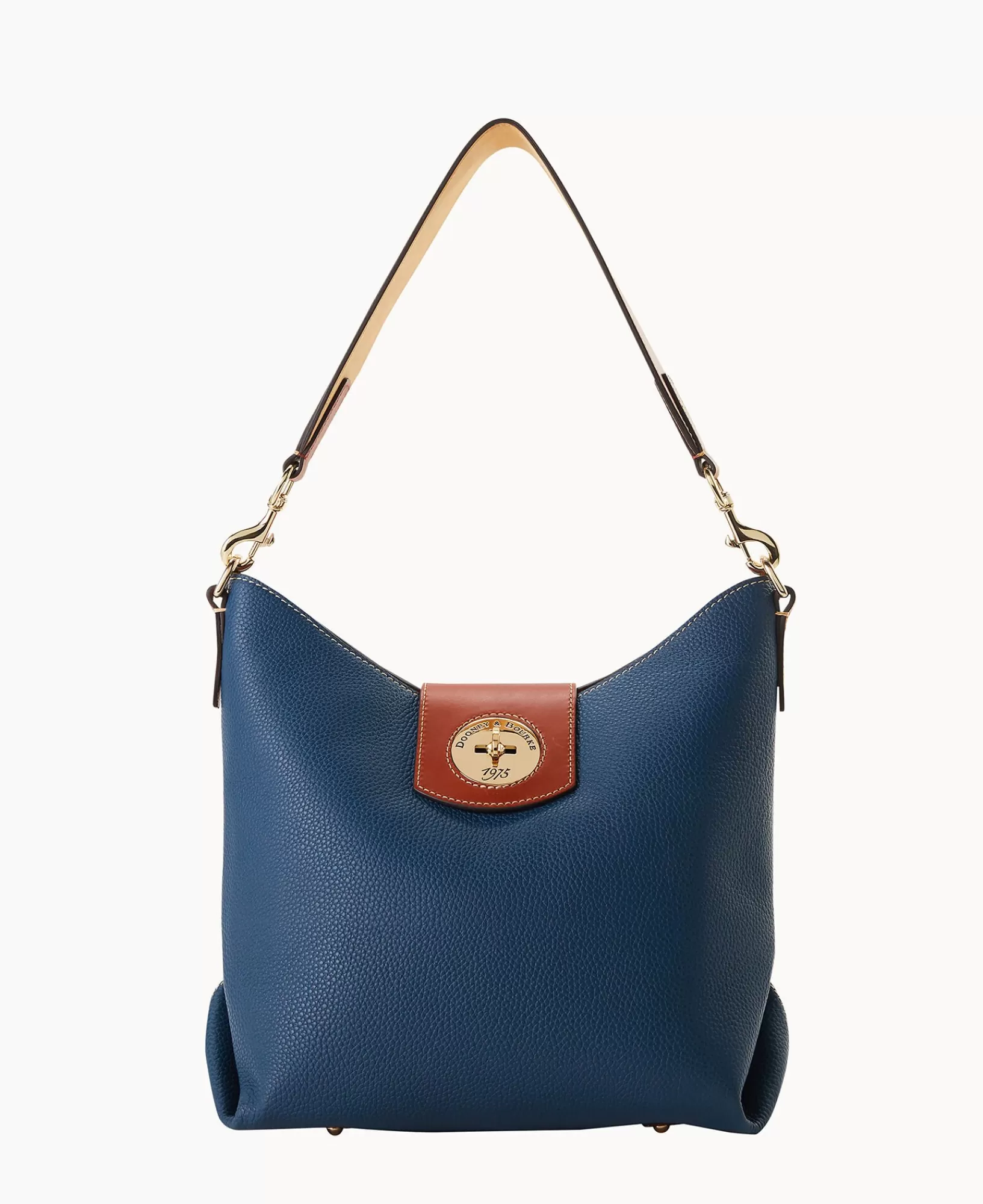 Shoulder Bags>Dooney & Bourke Pebble Turnlock Sac 30 Jeans