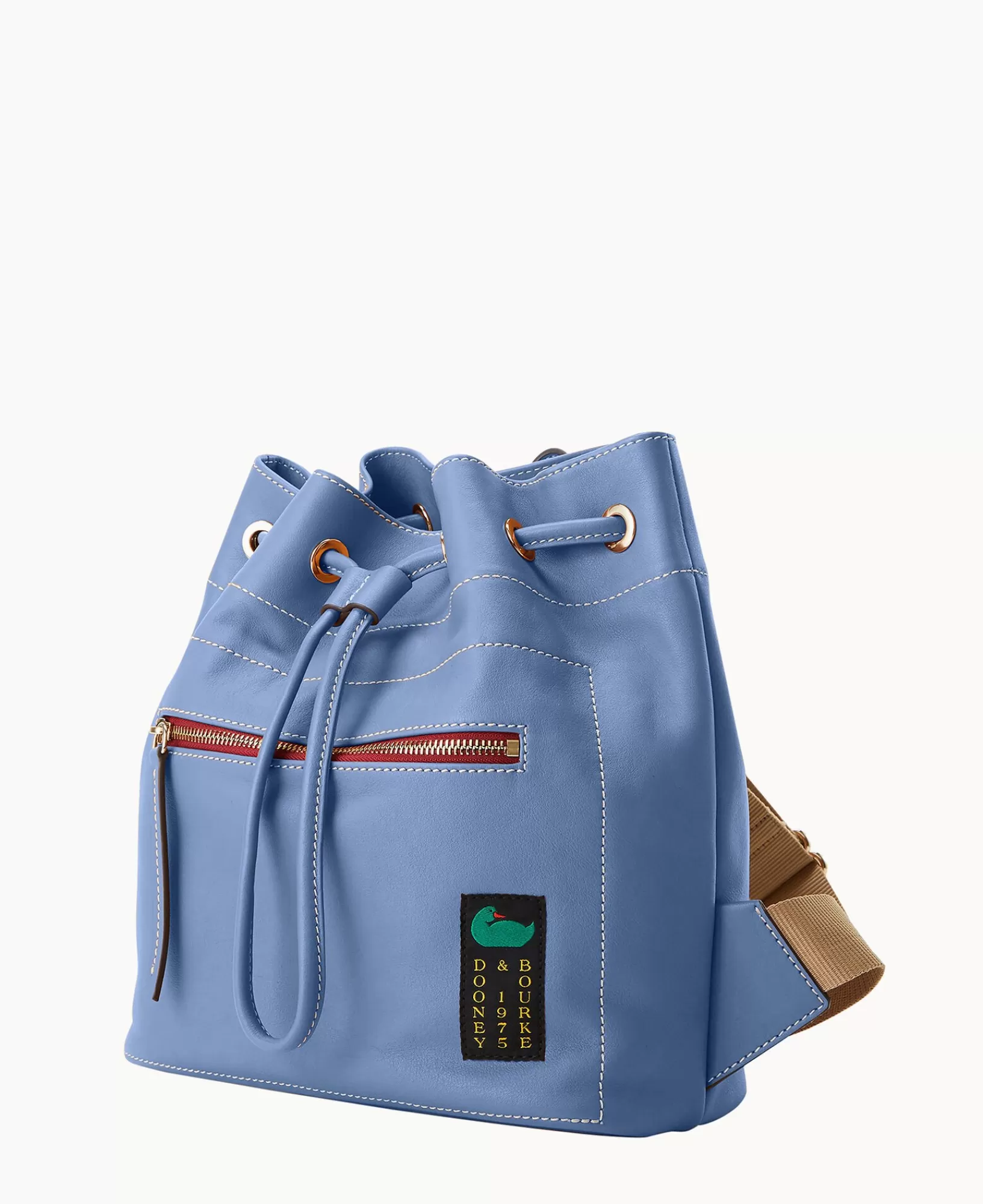 Backpacks>Dooney & Bourke Penrose 2 Drawstring Backpack Denim