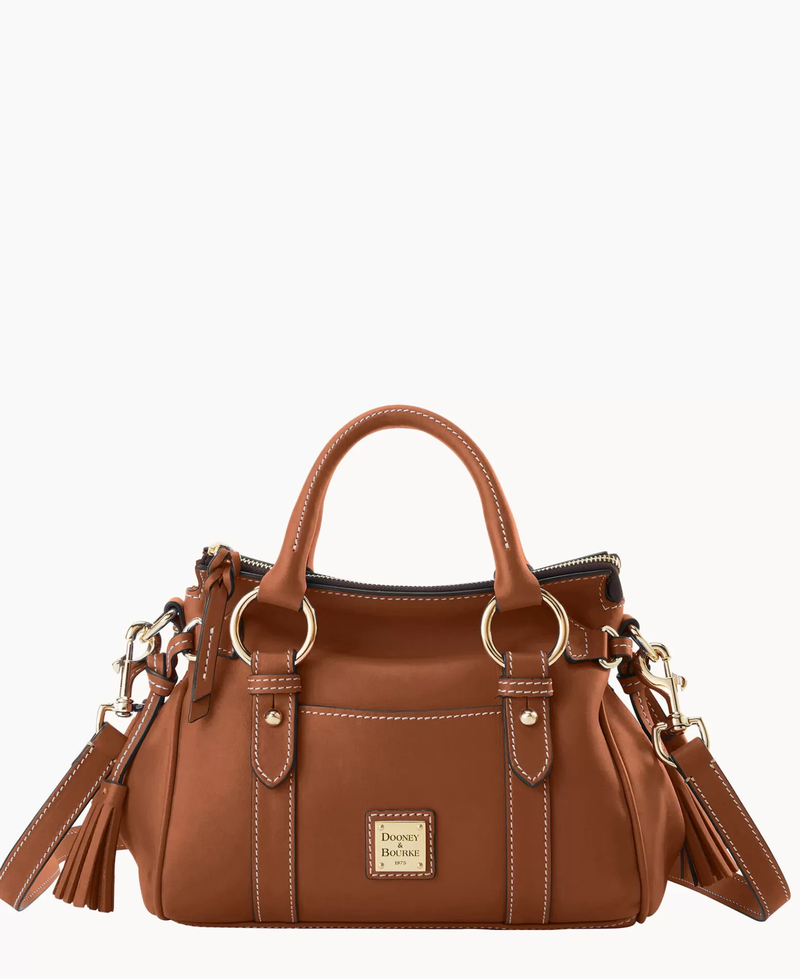 Shoulder Bags | Crossbodies>Dooney & Bourke Penrose 2 Satchel With Pocket BurntOrange