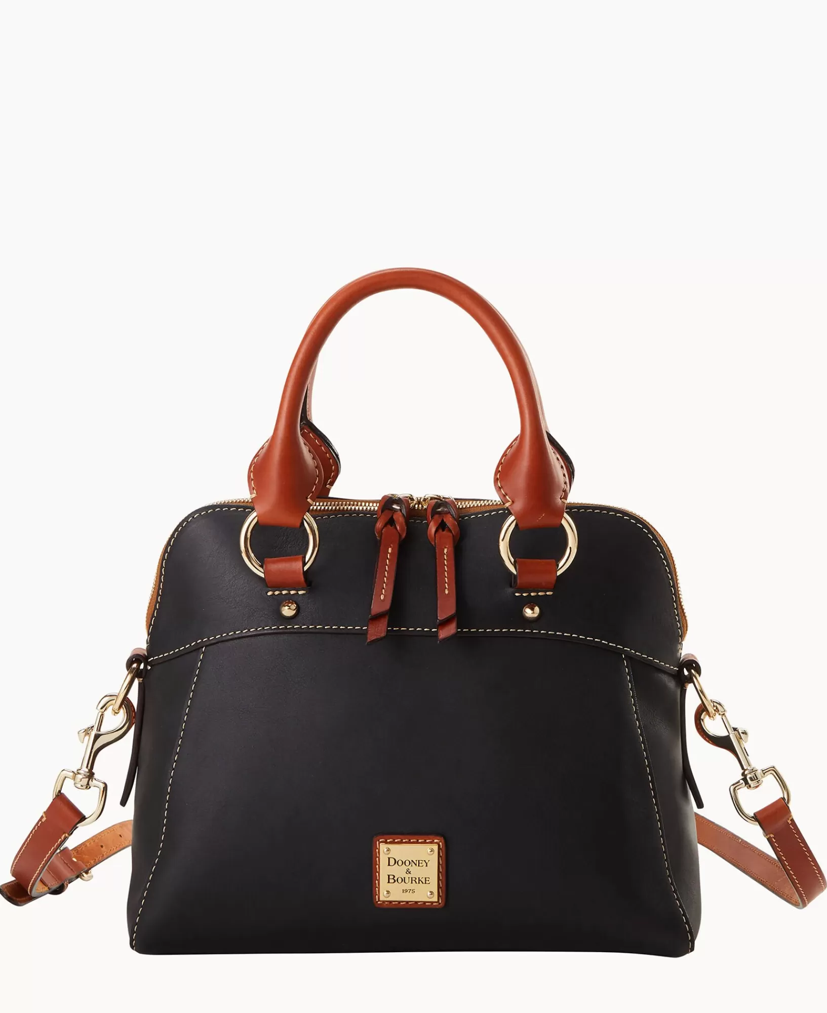 Satchels>Dooney & Bourke Penrose Cameron Satchel Black