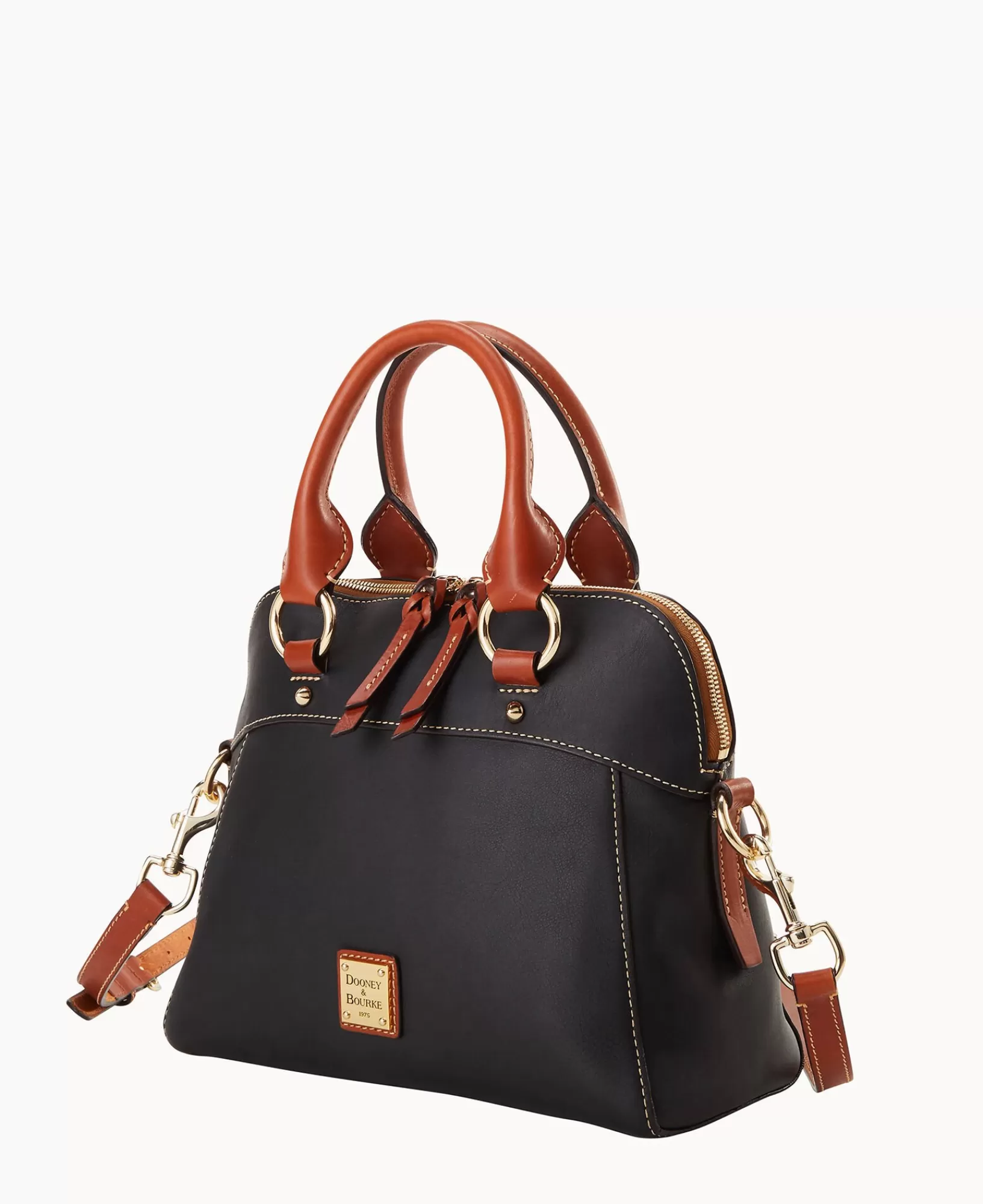 Satchels>Dooney & Bourke Penrose Cameron Satchel Black