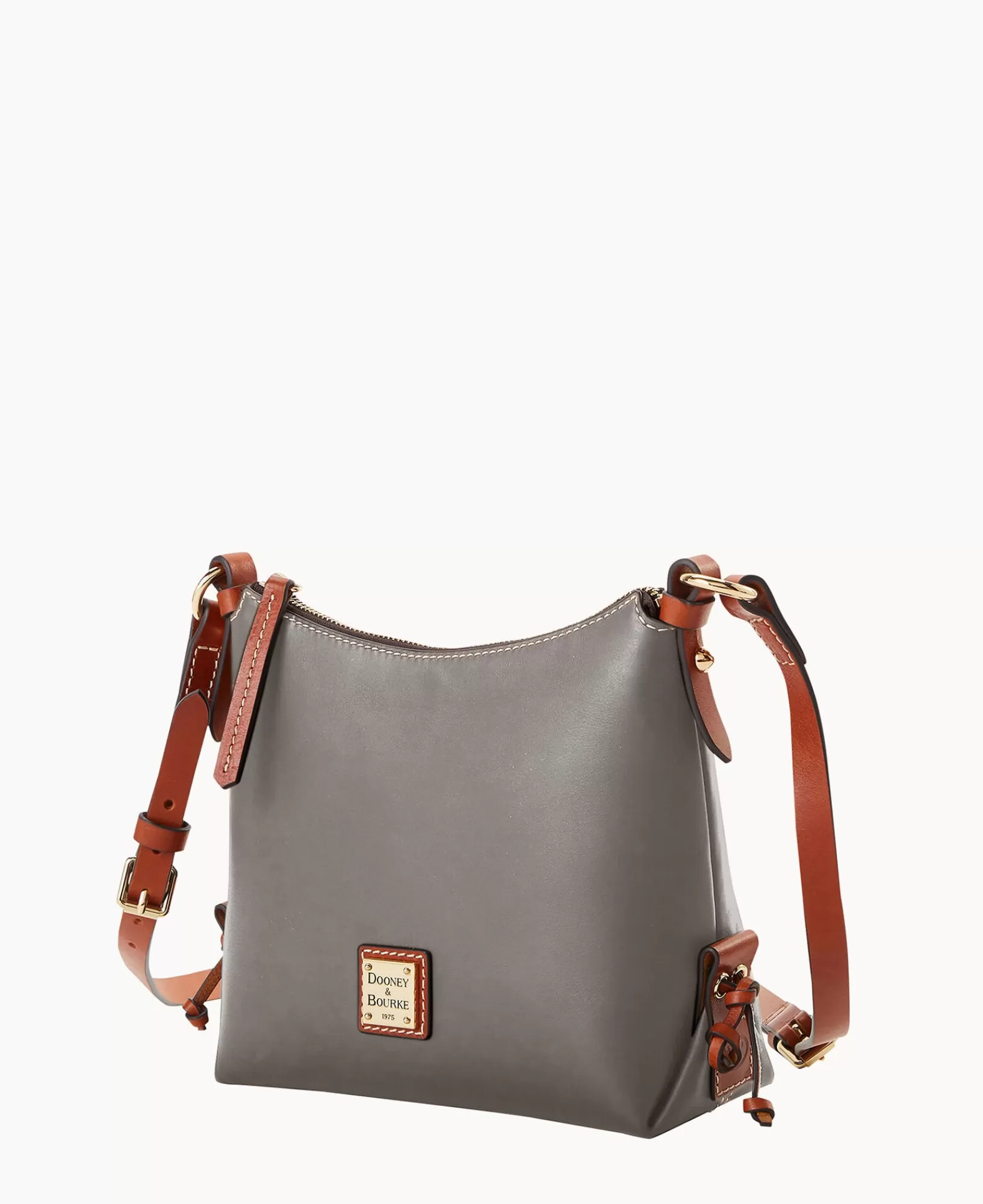 Shoulder Bags | Crossbodies>Dooney & Bourke Penrose North South Crossbody 24 Grey