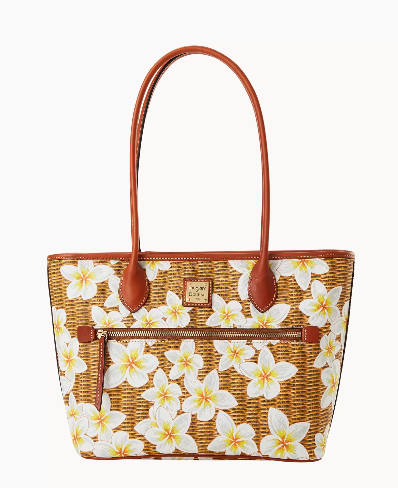 Shoulder Bags | Totes>Dooney & Bourke Plumeria Tote White