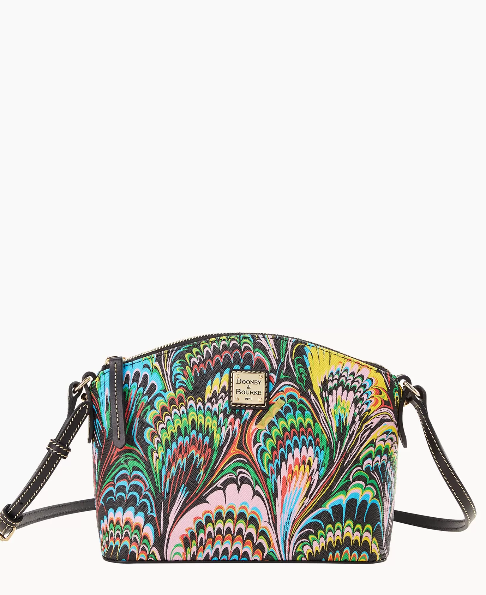 Shoulder Bags | Crossbodies>Dooney & Bourke Plumes Suki Crossbody Black