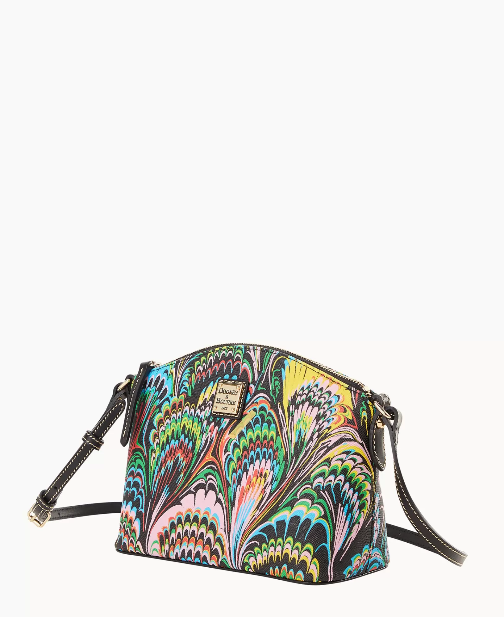 Shoulder Bags | Crossbodies>Dooney & Bourke Plumes Suki Crossbody Black