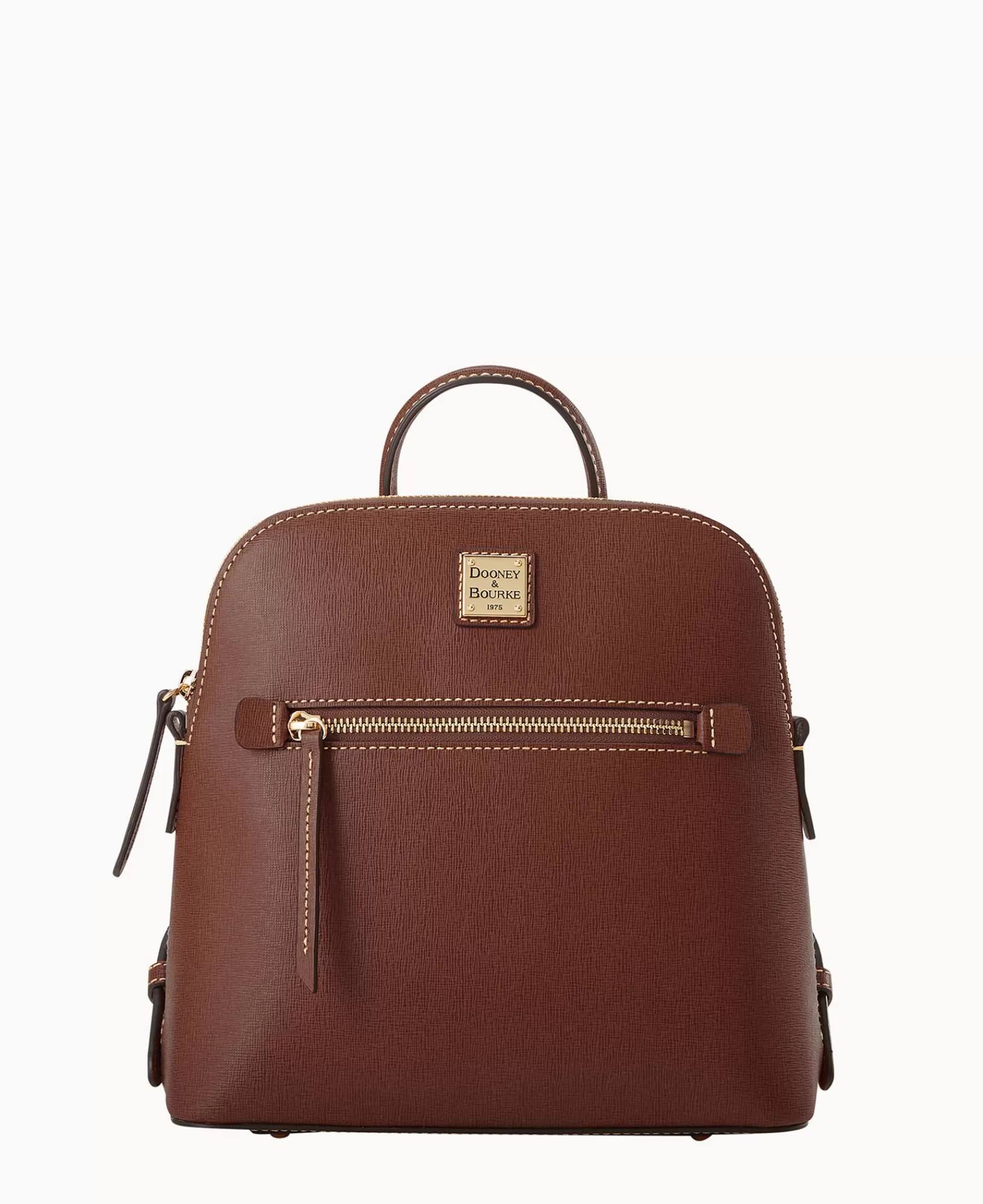 Backpacks>Dooney & Bourke Saffiano Backpack Amber