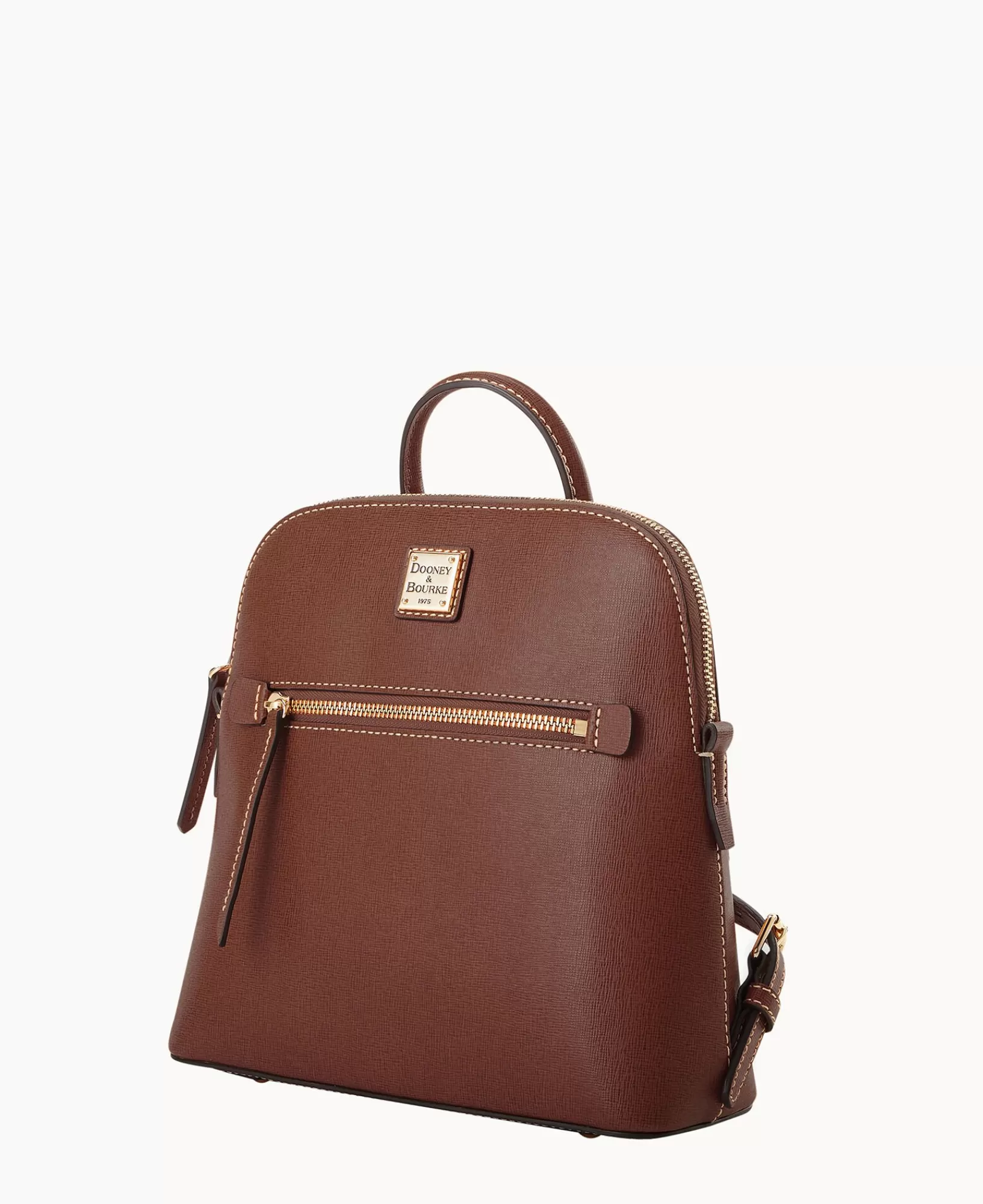 Backpacks>Dooney & Bourke Saffiano Backpack Amber