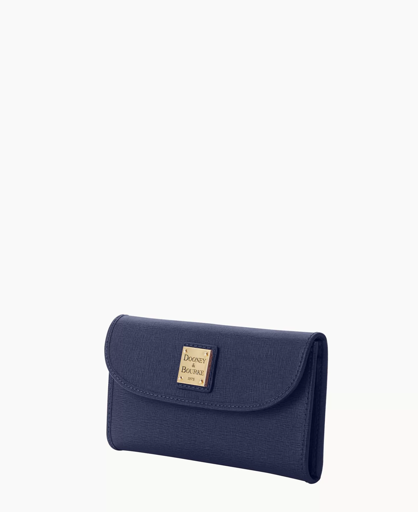 Clutches | Wallets>Dooney & Bourke Saffiano Continental Clutch Marine