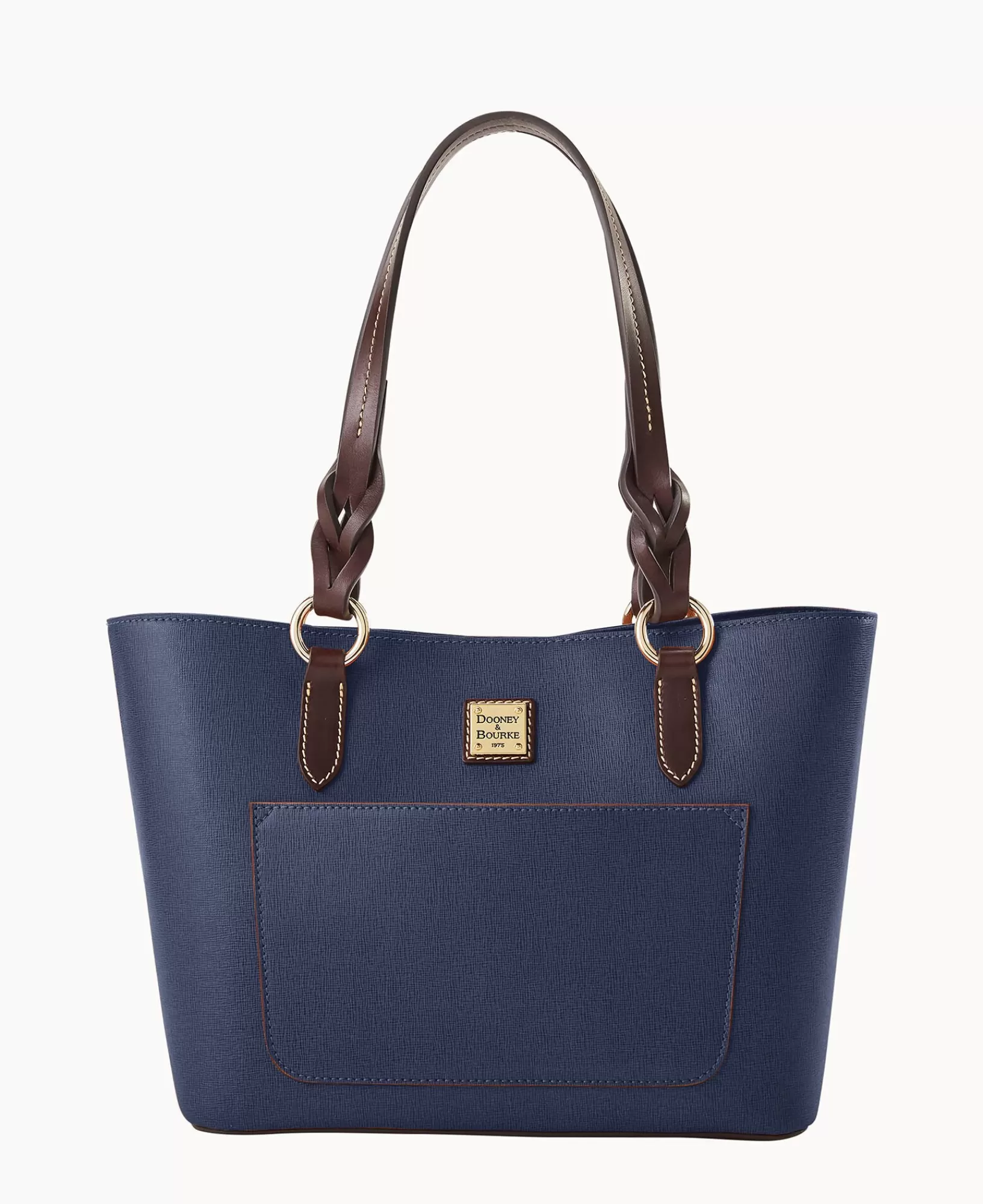 Shoulder Bags | Totes>Dooney & Bourke Saffiano Gretchen Tote Marine