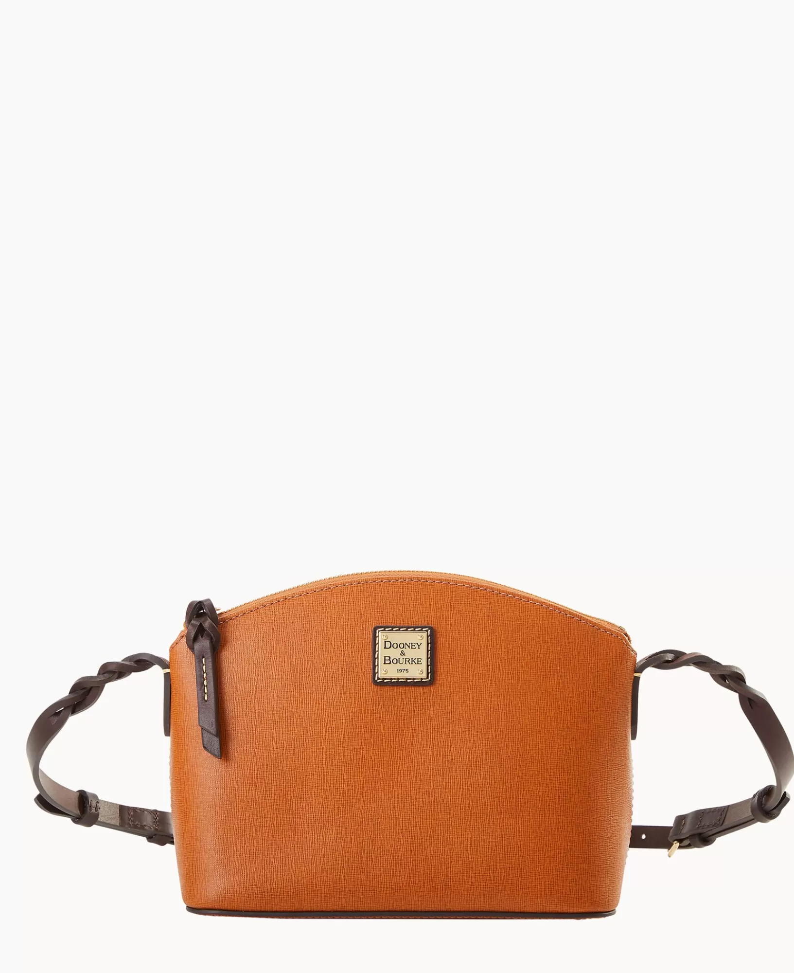 Shoulder Bags | Crossbodies>Dooney & Bourke Saffiano Penny Crossbody Natural