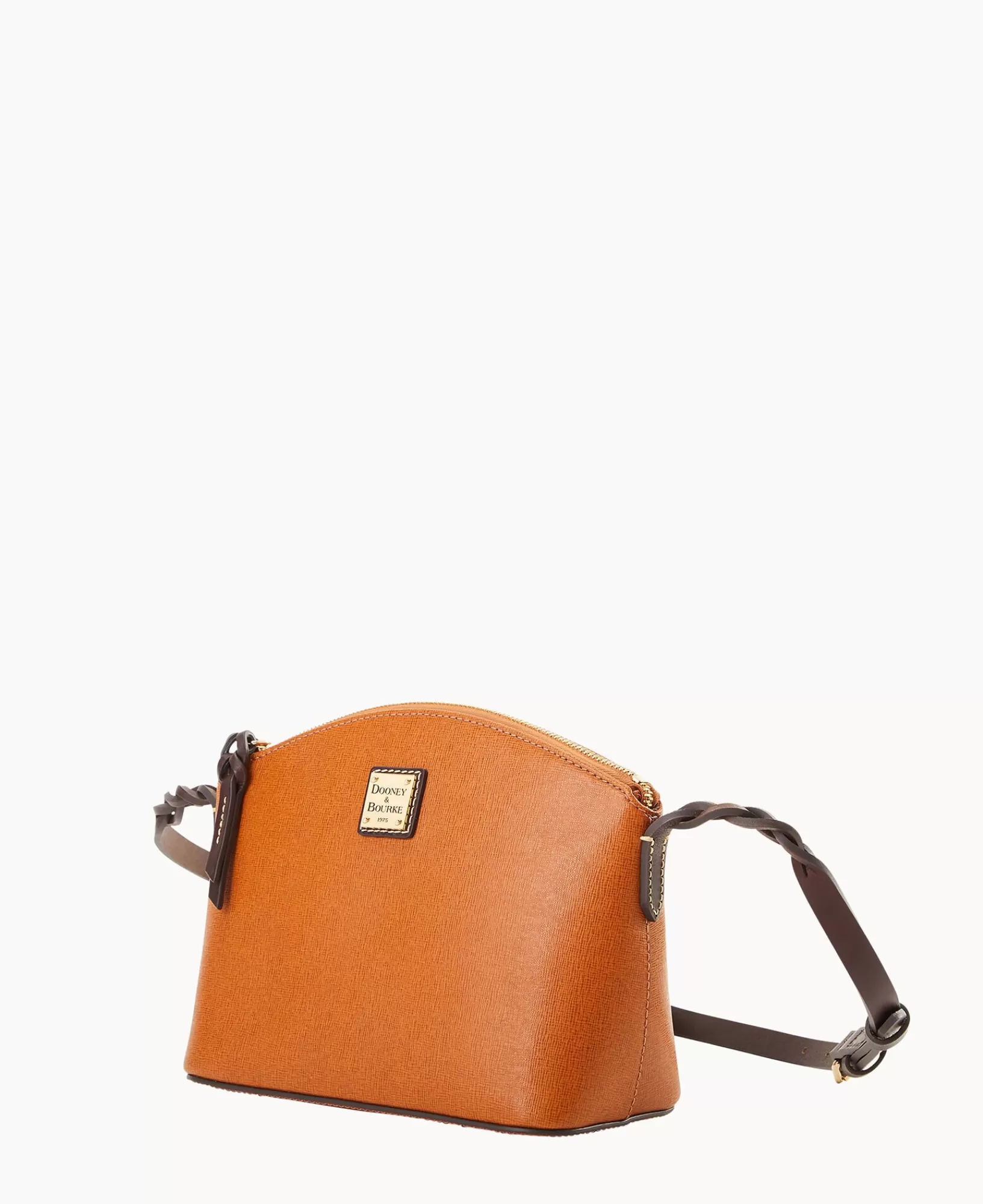 Shoulder Bags | Crossbodies>Dooney & Bourke Saffiano Penny Crossbody Natural