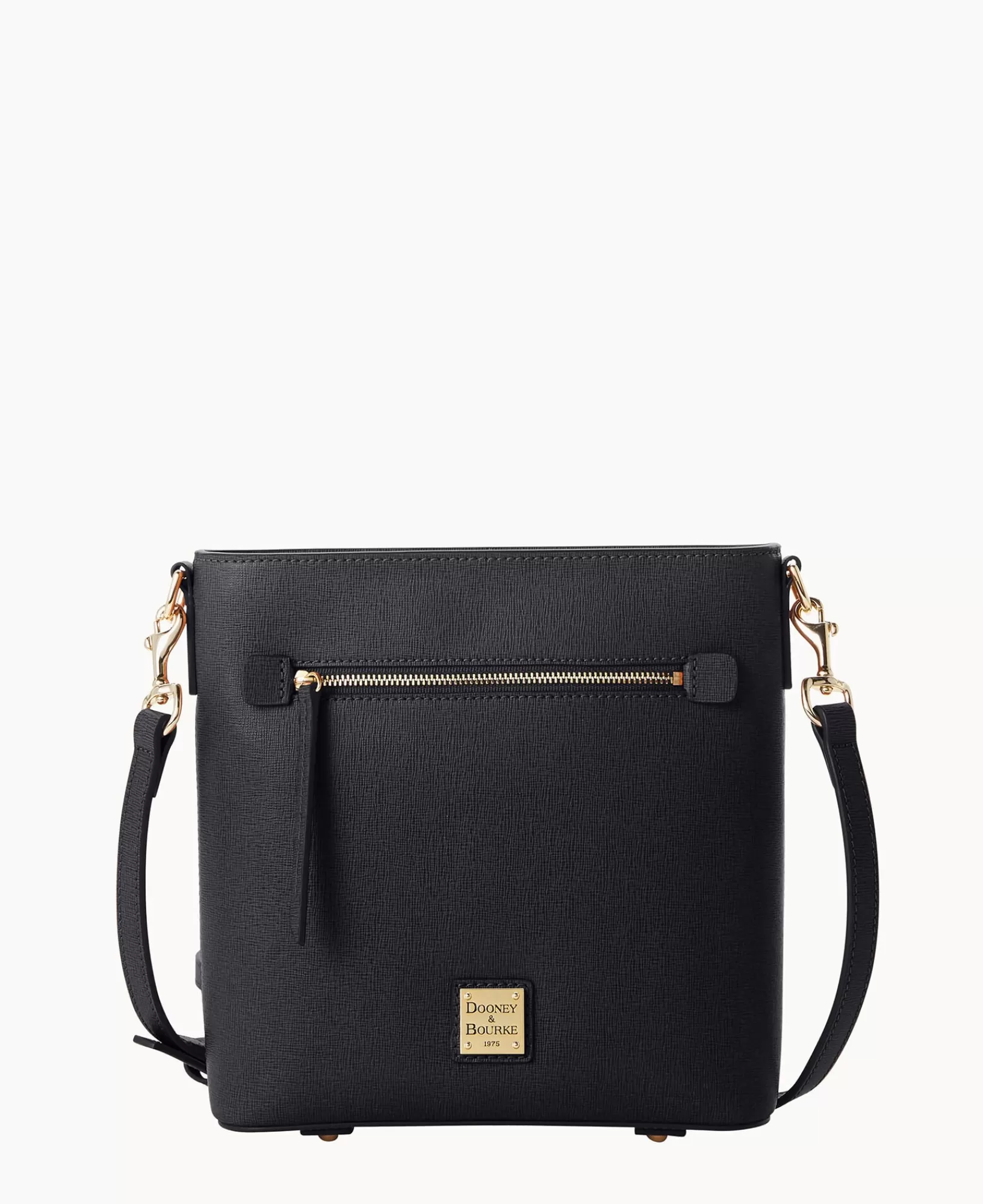 Shoulder Bags | Crossbodies>Dooney & Bourke Saffiano Zip Crossbody Black