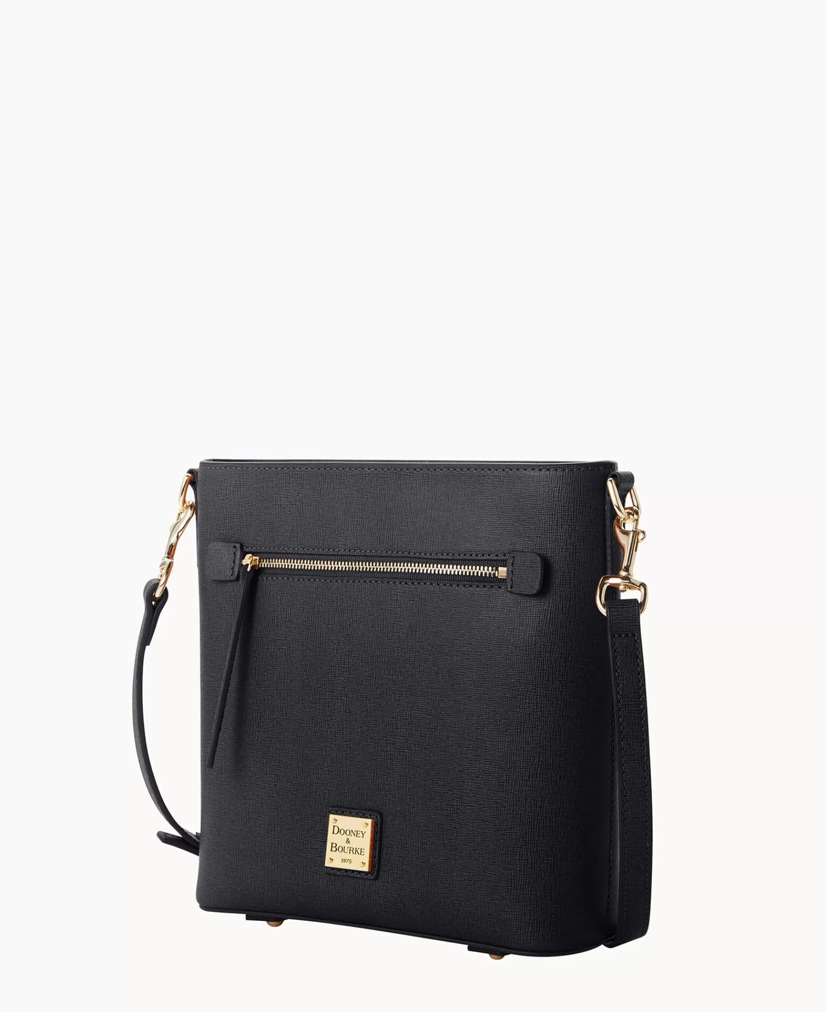 Shoulder Bags | Crossbodies>Dooney & Bourke Saffiano Zip Crossbody Black