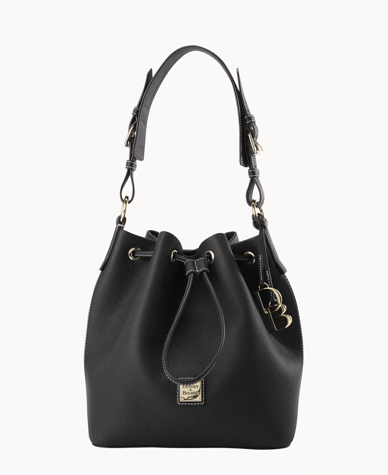 Shoulder Bags>Dooney & Bourke Sorrento Drawstring Black