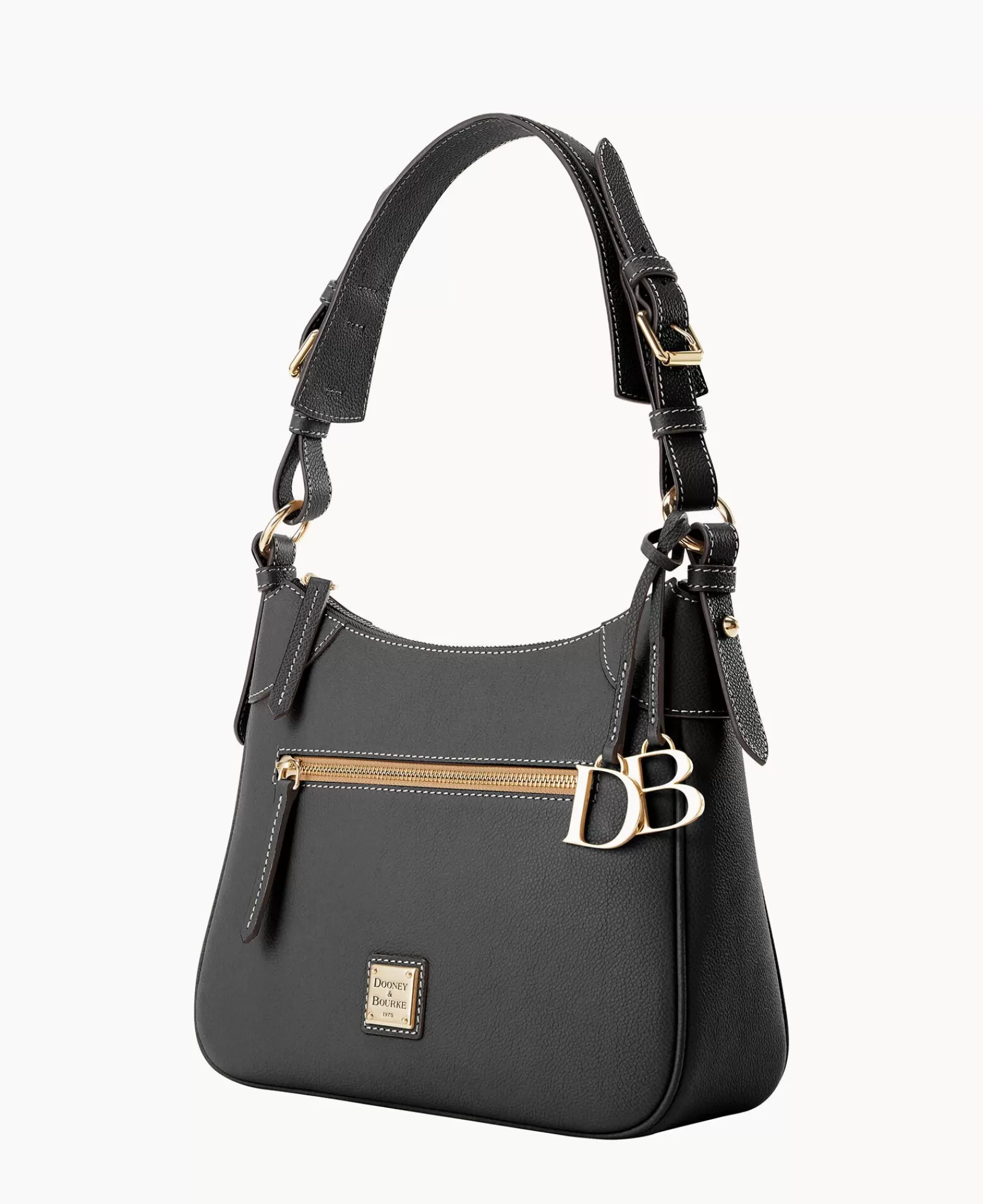 Shoulder Bags>Dooney & Bourke Sorrento Hobo 28 Black