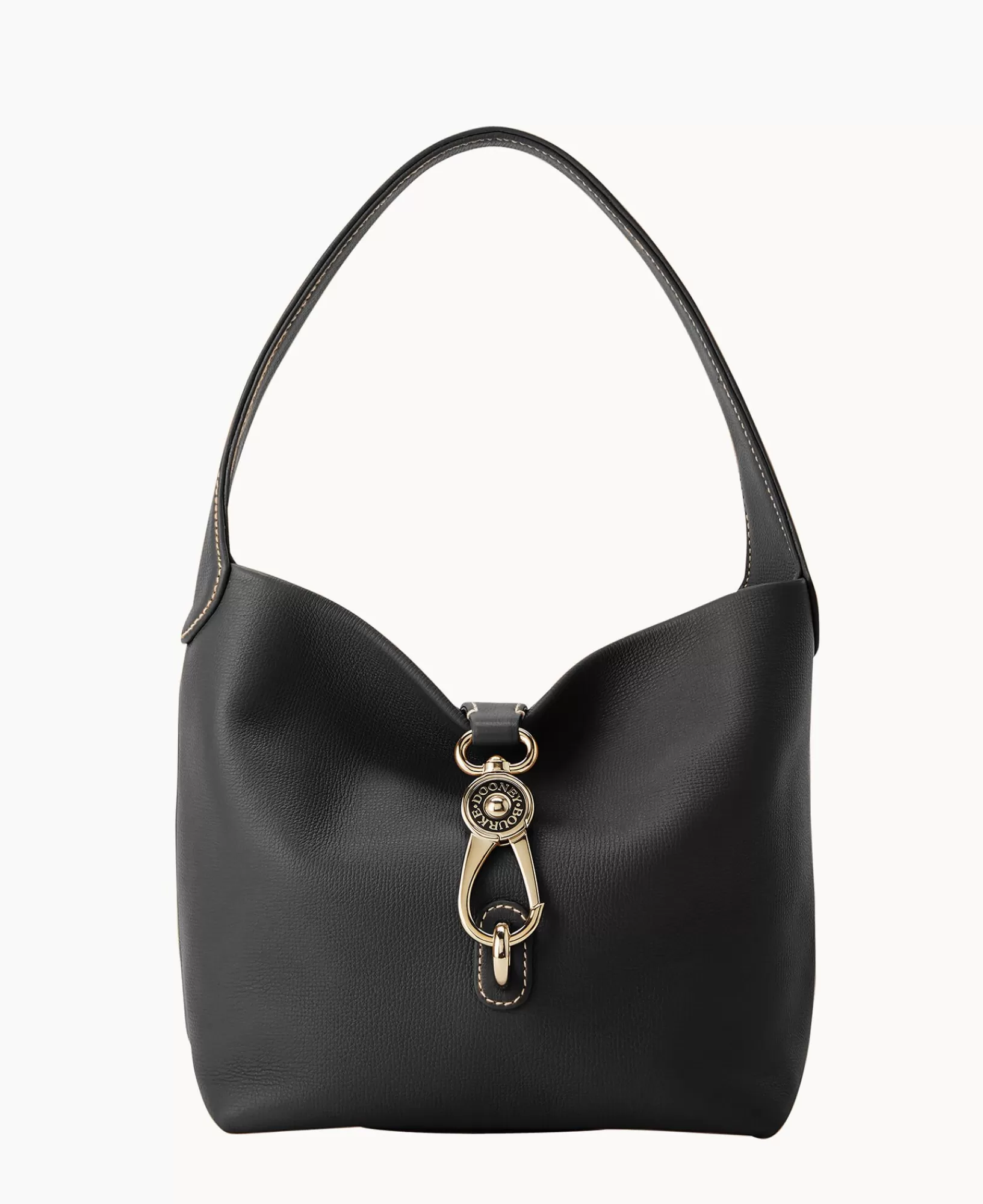 Shoulder Bags>Dooney & Bourke Sorrento Logo Lock Sac Black