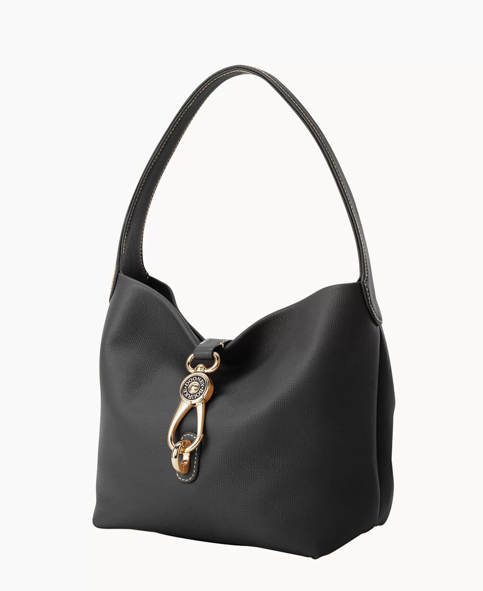 Shoulder Bags>Dooney & Bourke Sorrento Logo Lock Sac Black