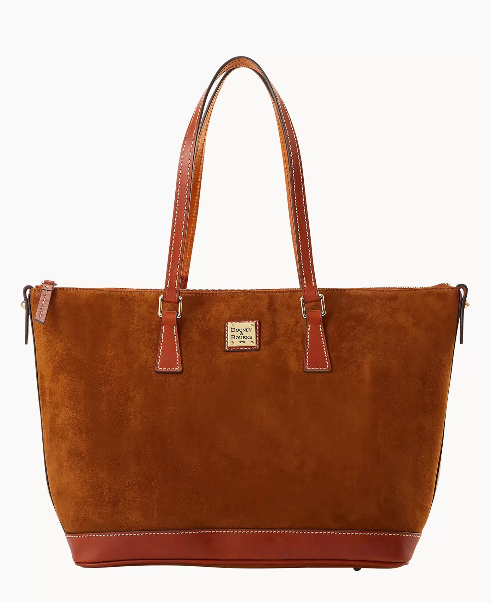 Shoulder Bags | Totes>Dooney & Bourke Suede Tote Amber