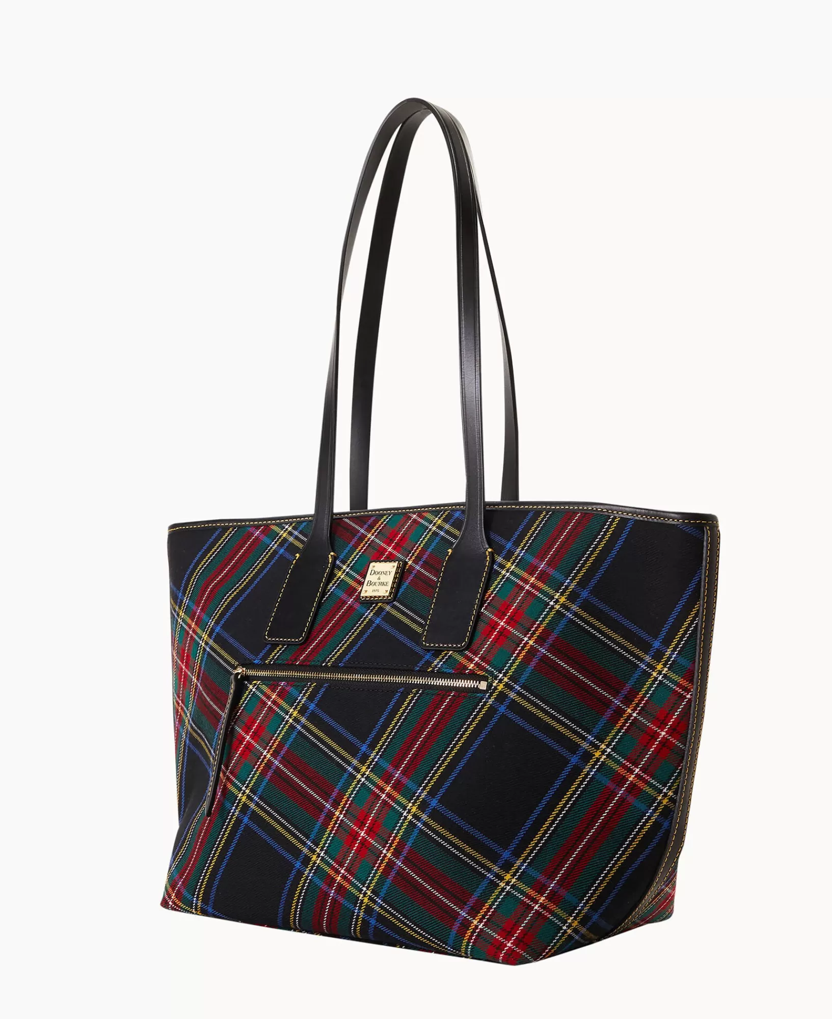 Shoulder Bags | Totes>Dooney & Bourke Tartan Tote Black