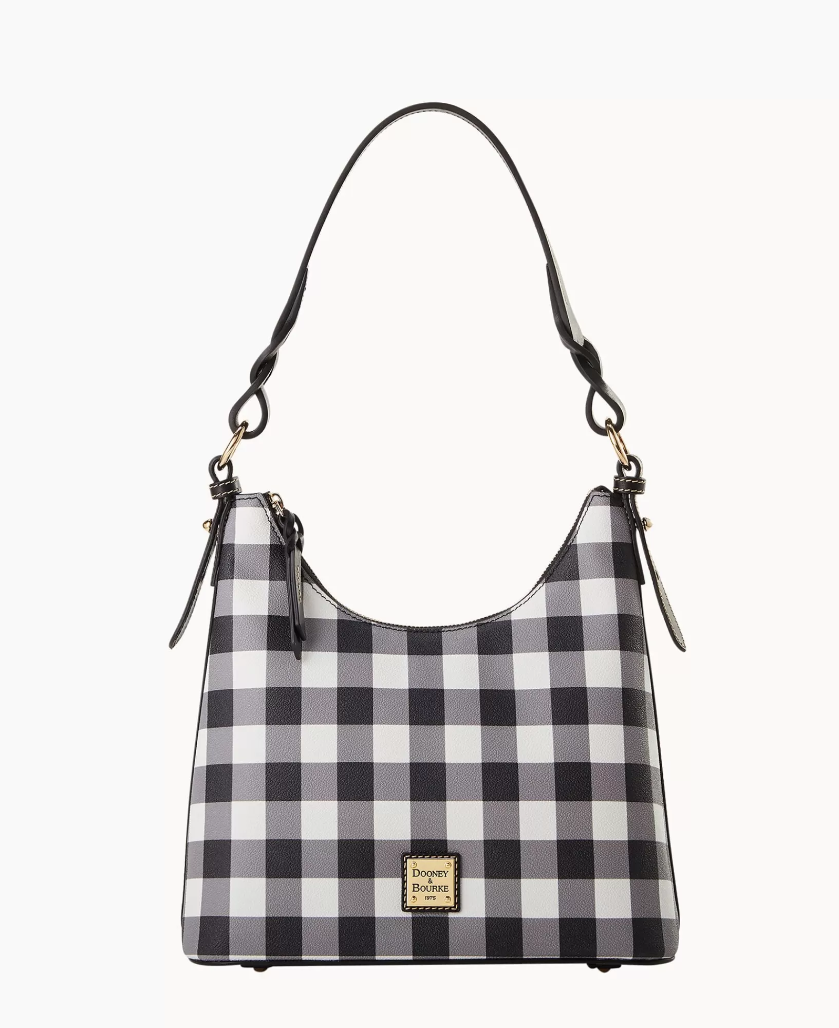 Shoulder Bags>Dooney & Bourke Tucker Bryce Hobo Black