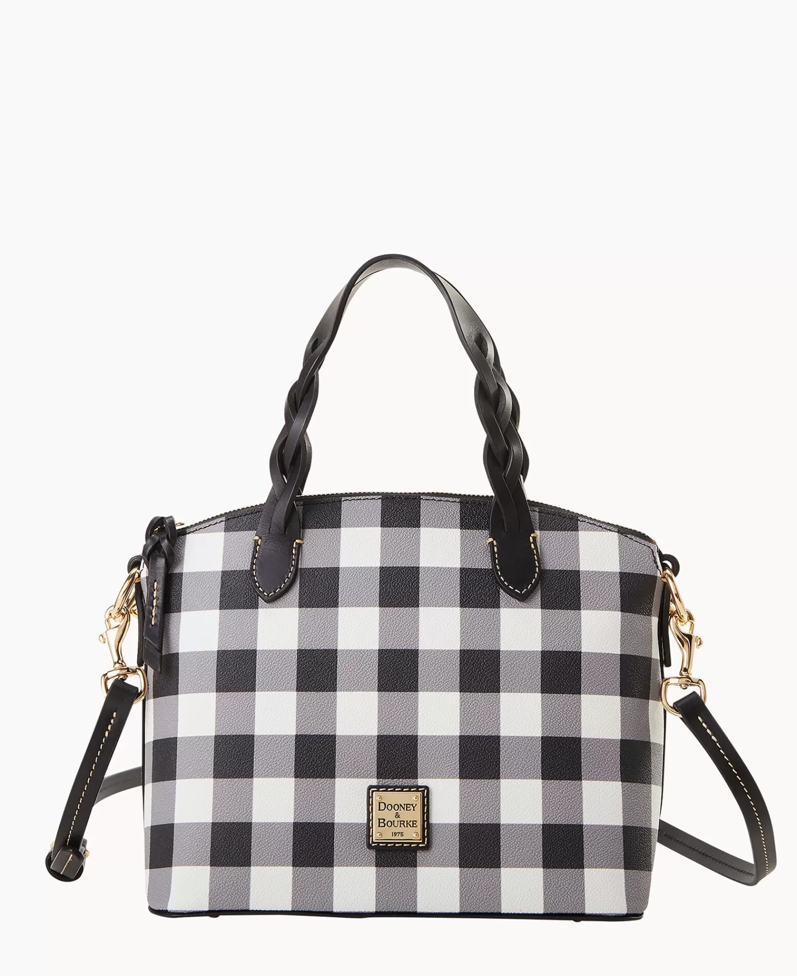 Mini Bags | Shoulder Bags>Dooney & Bourke Tucker Small Heidi Satchel Black