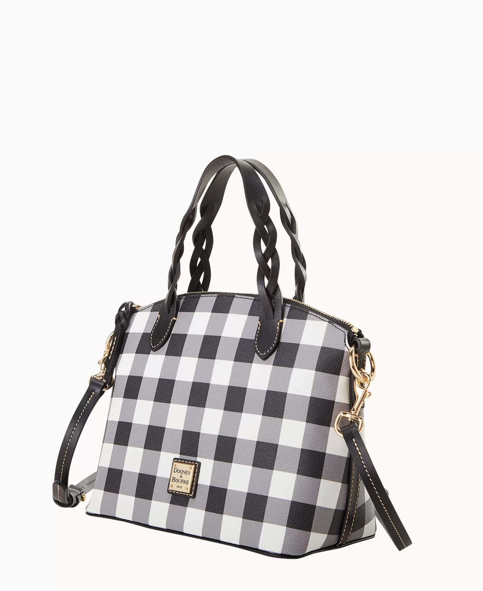 Mini Bags | Shoulder Bags>Dooney & Bourke Tucker Small Heidi Satchel Black